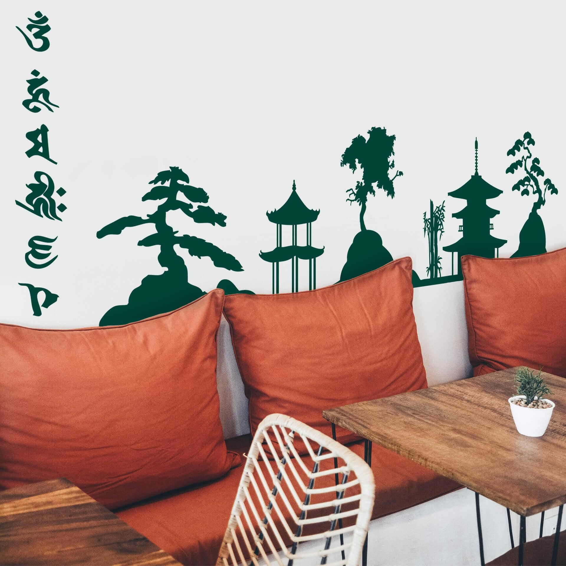Skyline over Asien