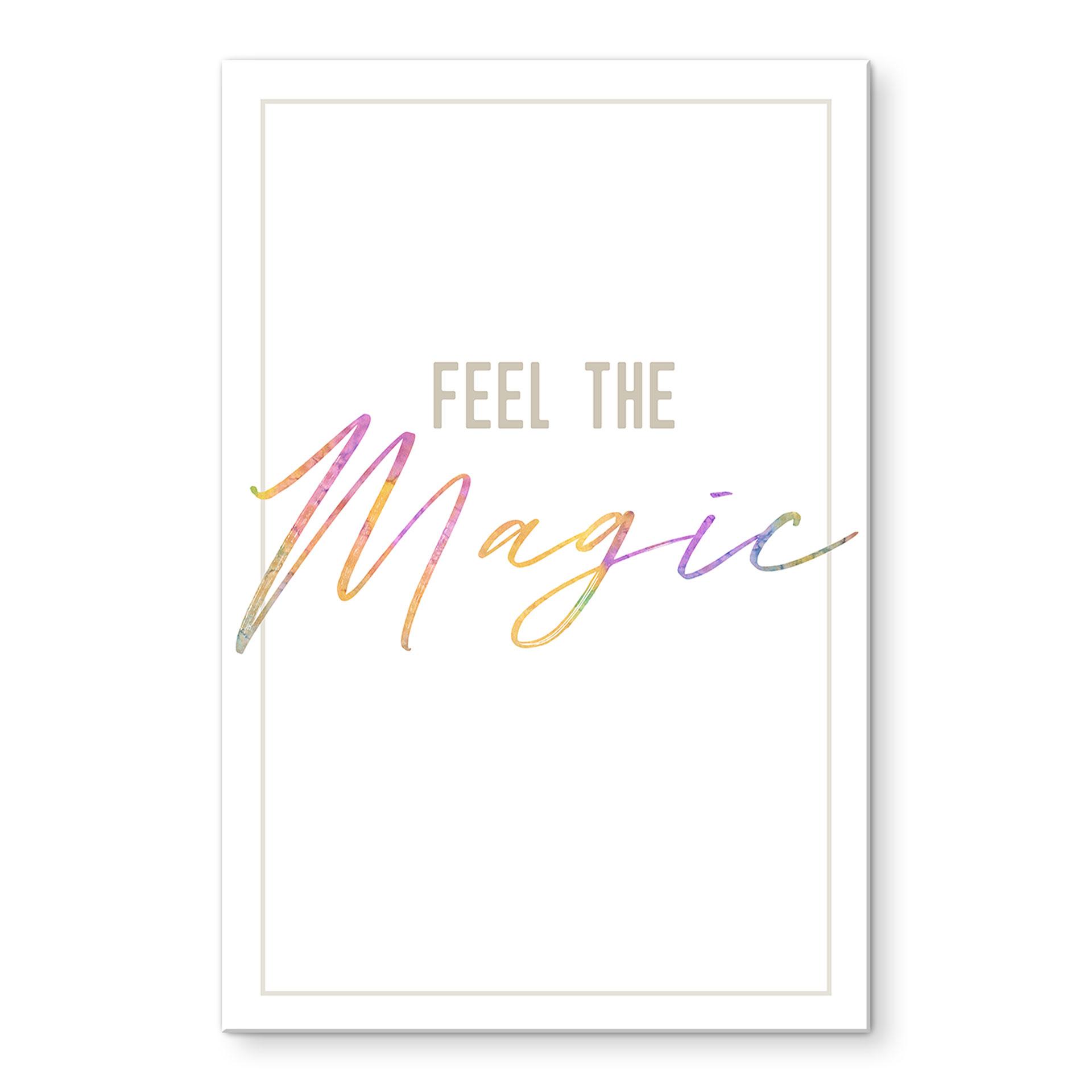 Akrylbillede Feel the magic