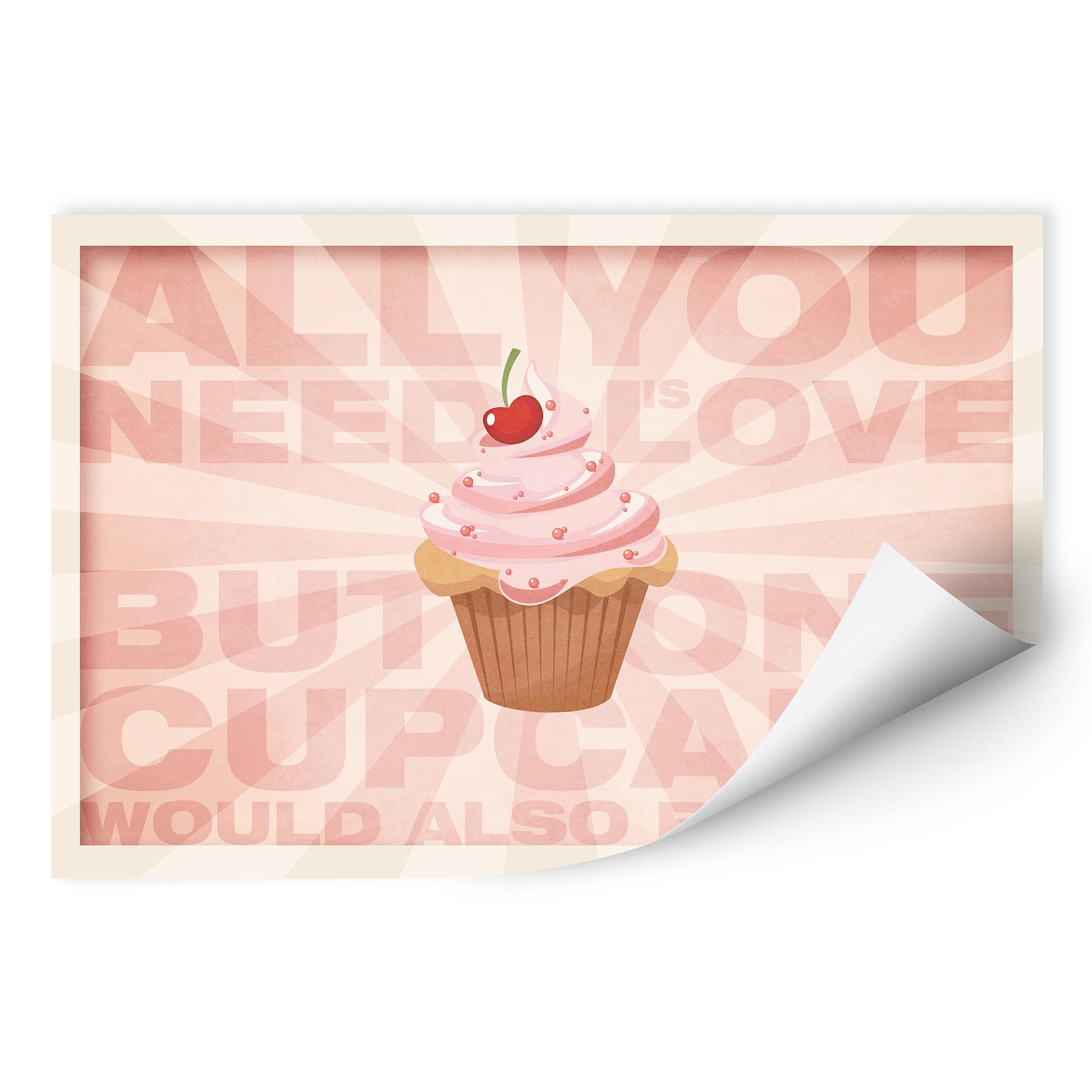 Wallprint All you need is love 02
