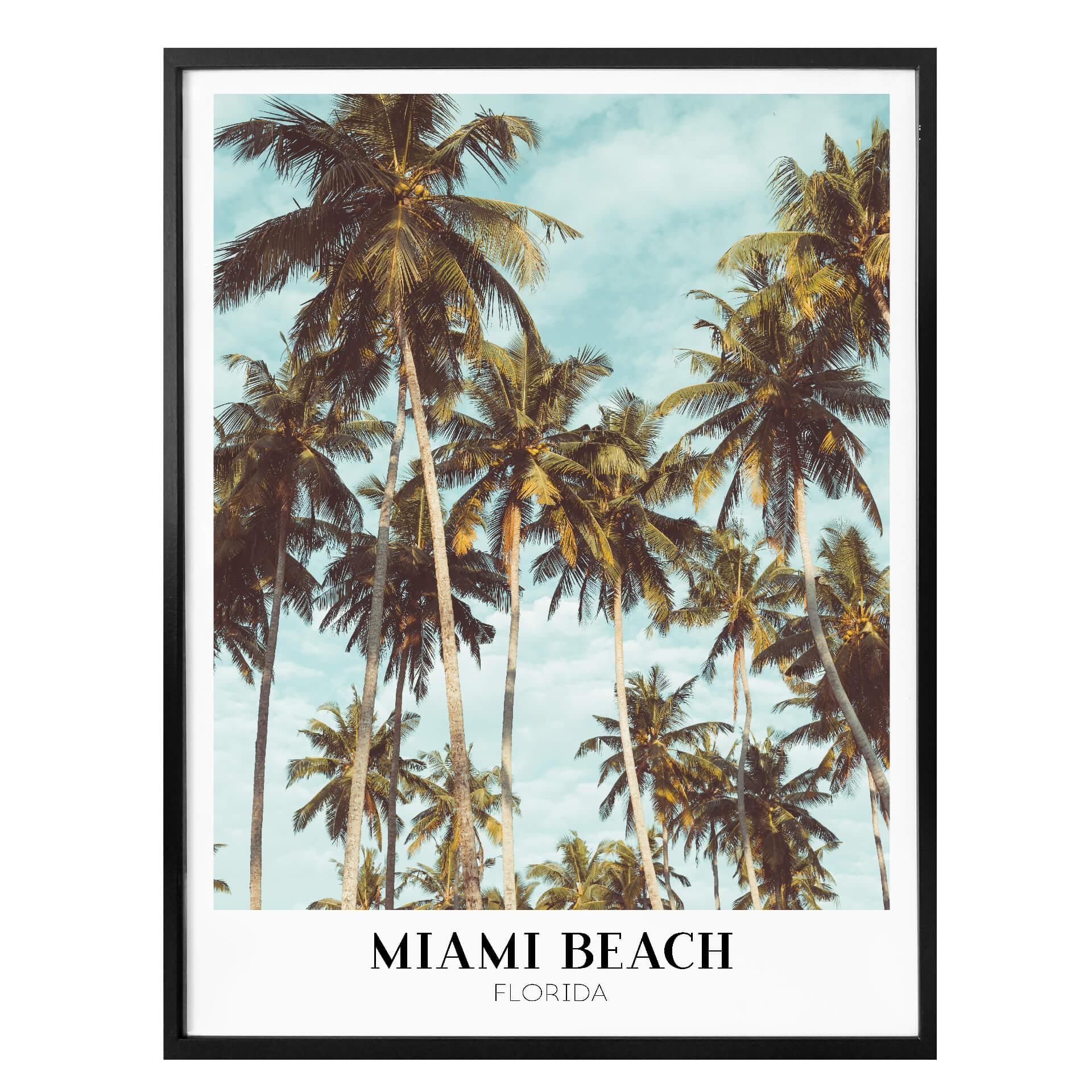 Póster Miami Beach - Florida