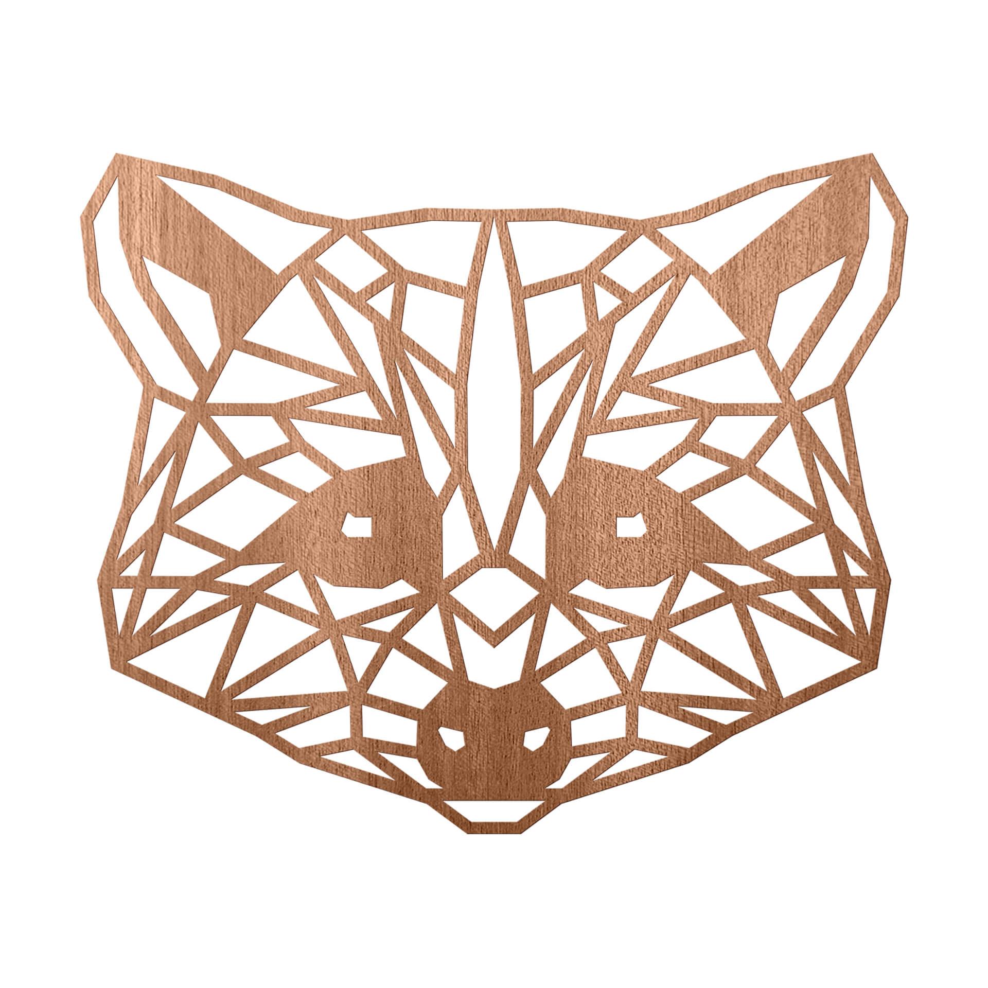 Decoro in legno origami - Orsetto lavatore
