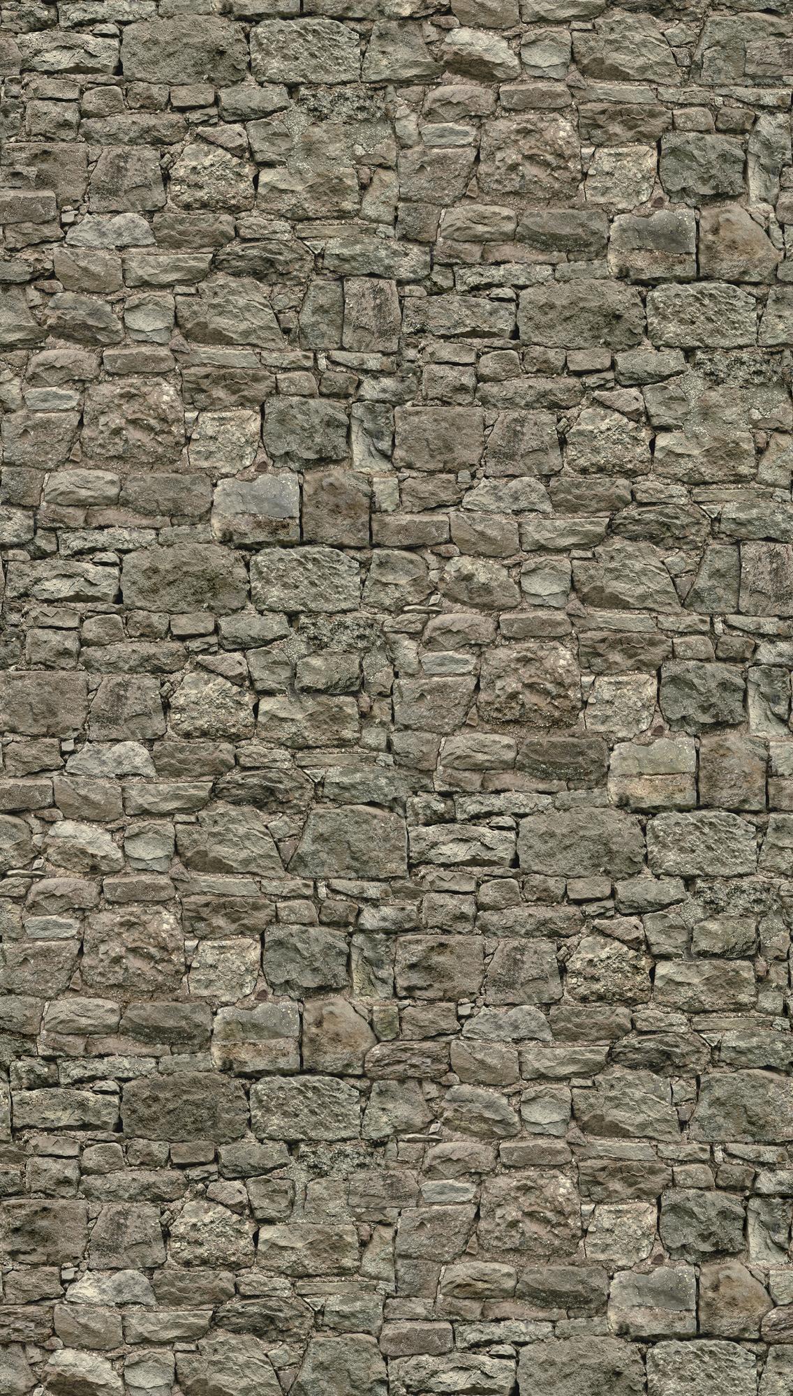 behang stone wall grijs beige - vliesbehang industrieel Livingwalls - mat en glad
