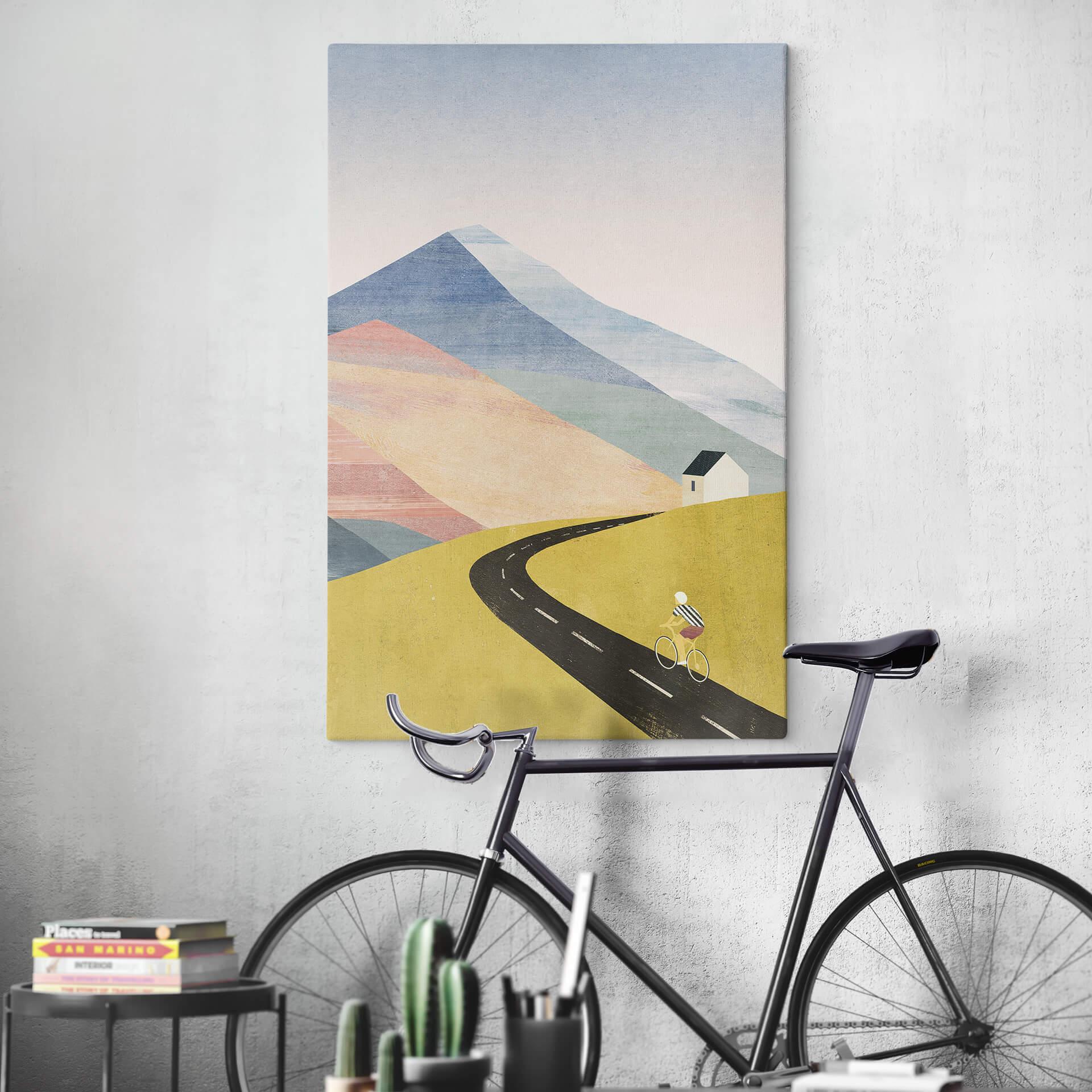 Lærredsprint - Cyklister i bjergene - Rivers