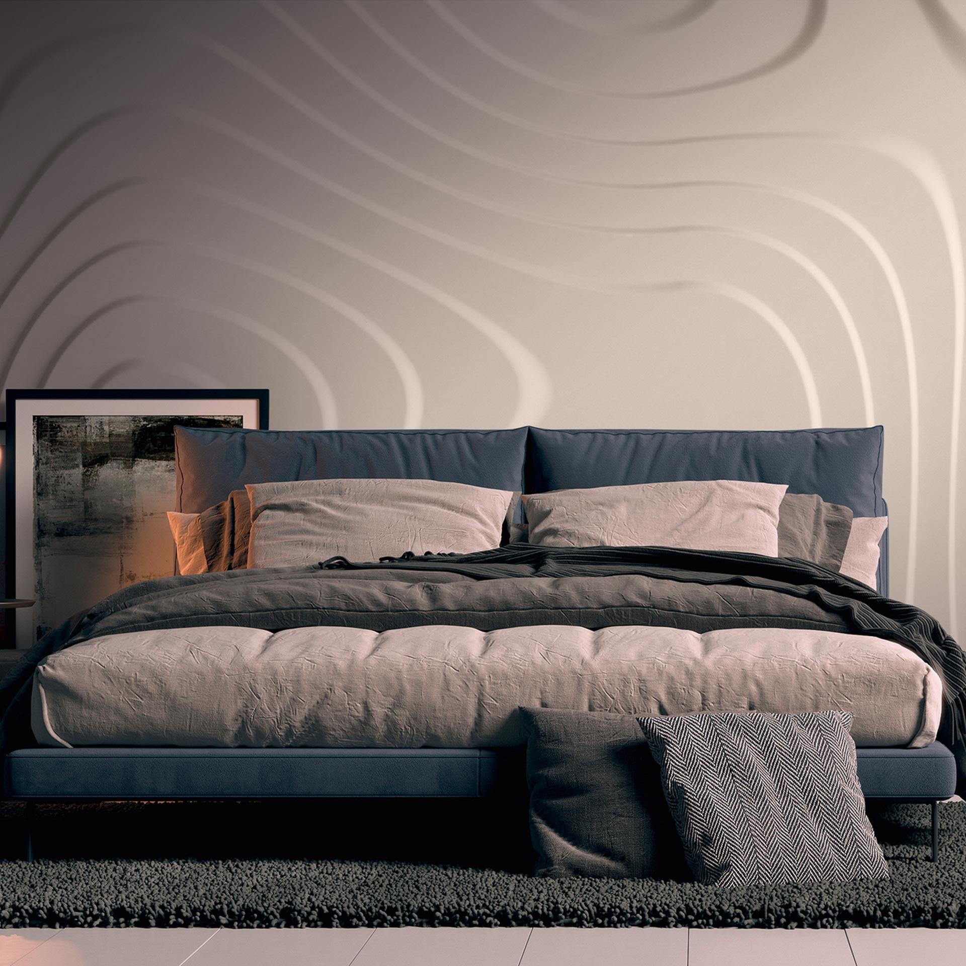 Livingwalls 3D Tapete Metropolitan Stories THE WALL Vliestapete geometrisch beige