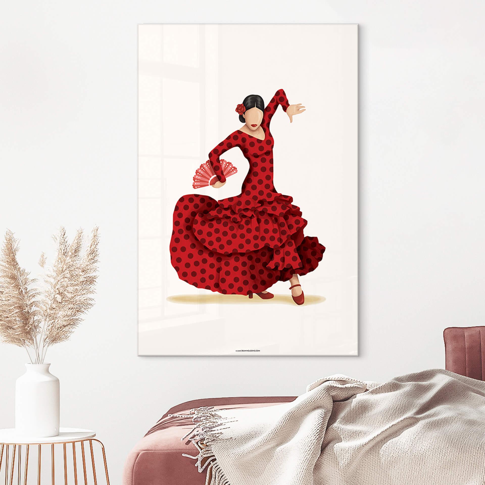 Akrylbillede Tohmé - Flamenco