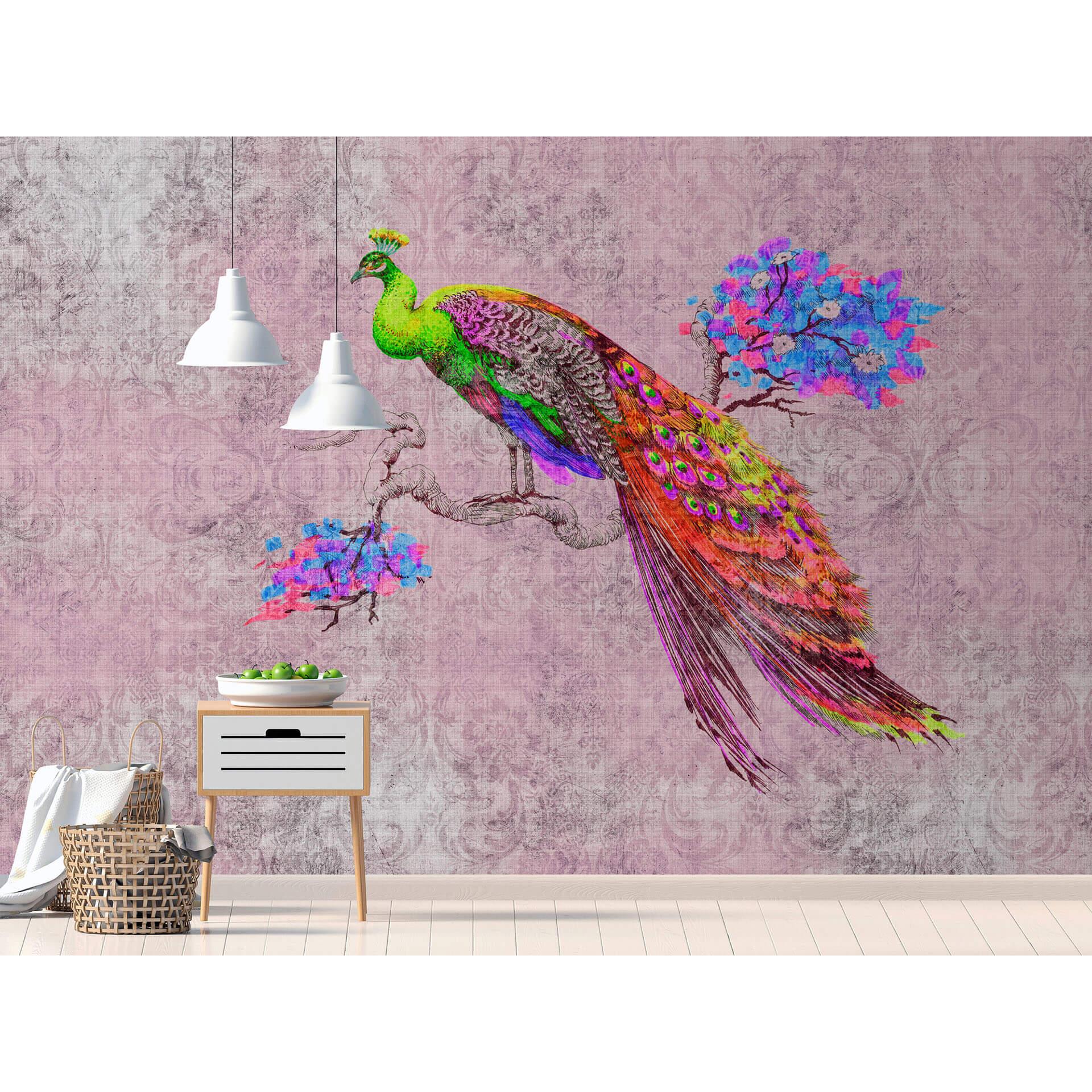 Livingwalls Fototapet Walls by Patel 2 peacock 2