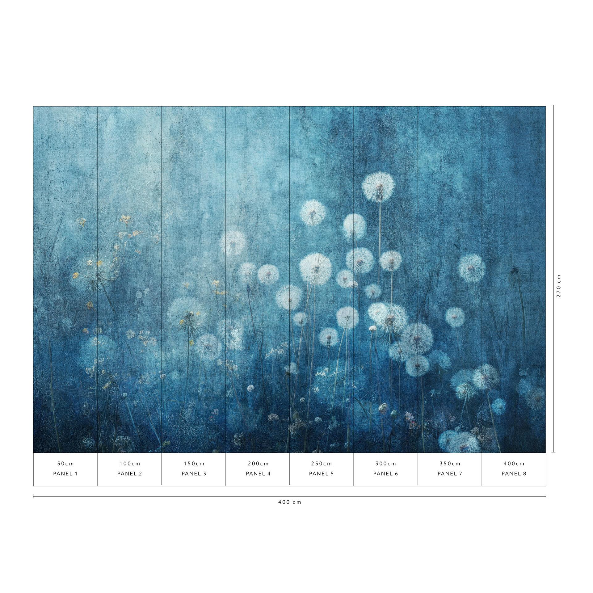 Fotomurale Guido Maria Kretschmer Twilight Bloom- Art Edition 2 blu