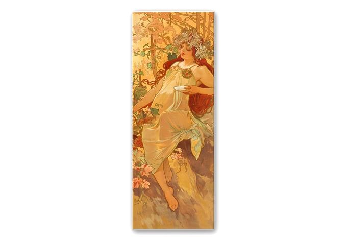 Tableau Forex - Mucha - Saisons : L'automne