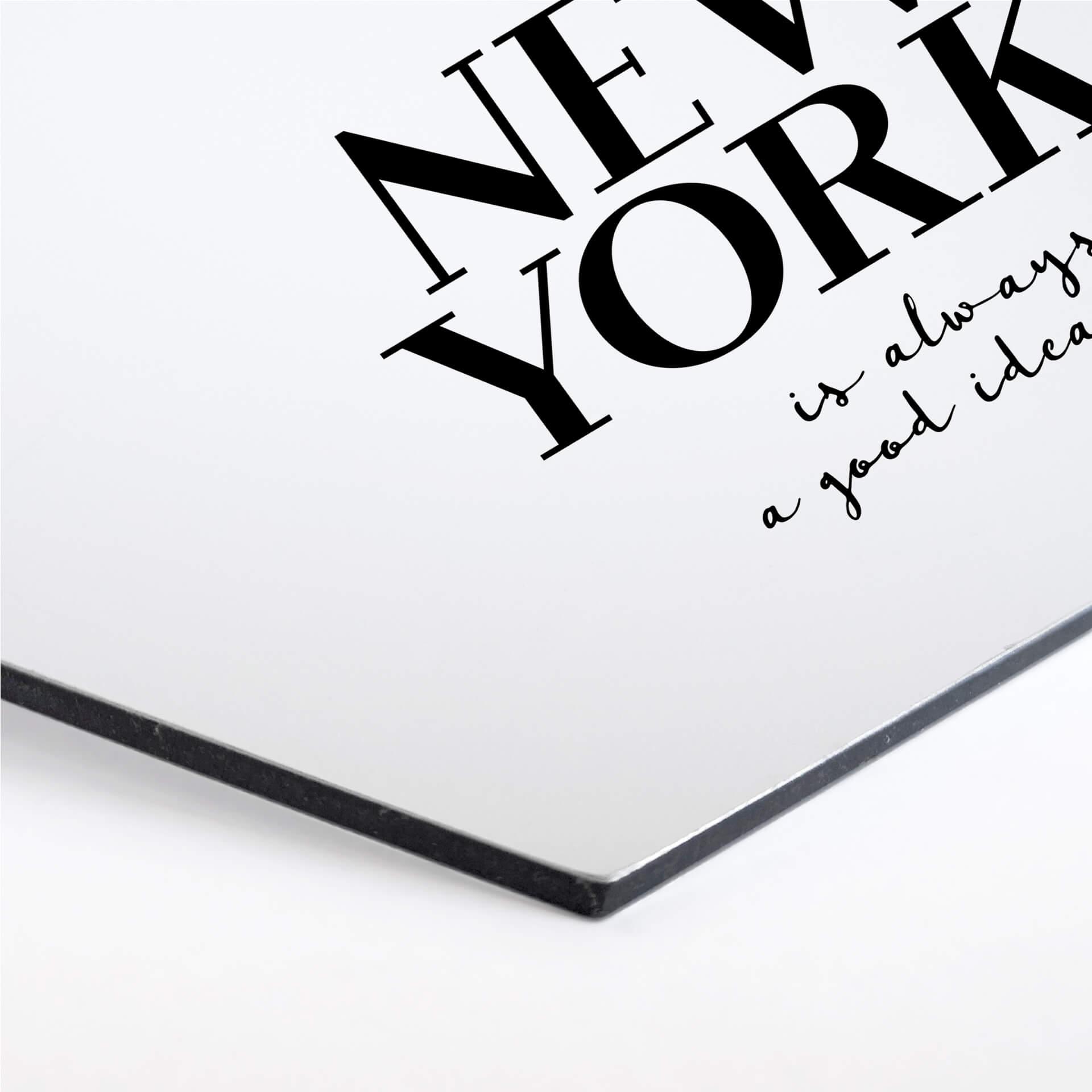 Hexagon - Alu-Dibond - New York