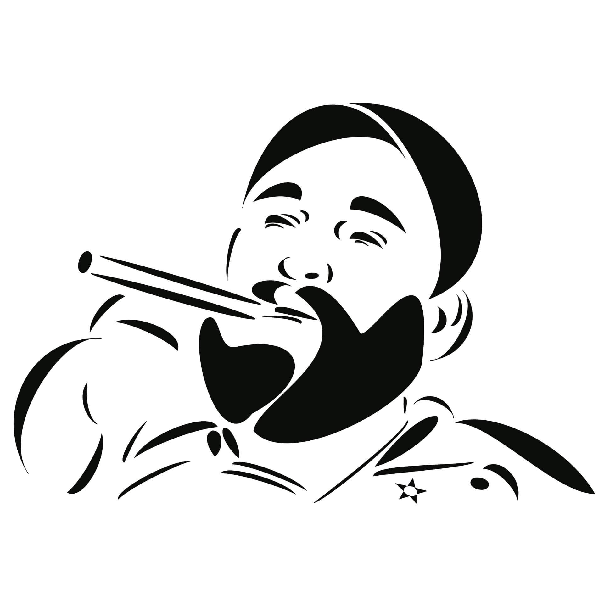 Wandtattoo Fidel 2