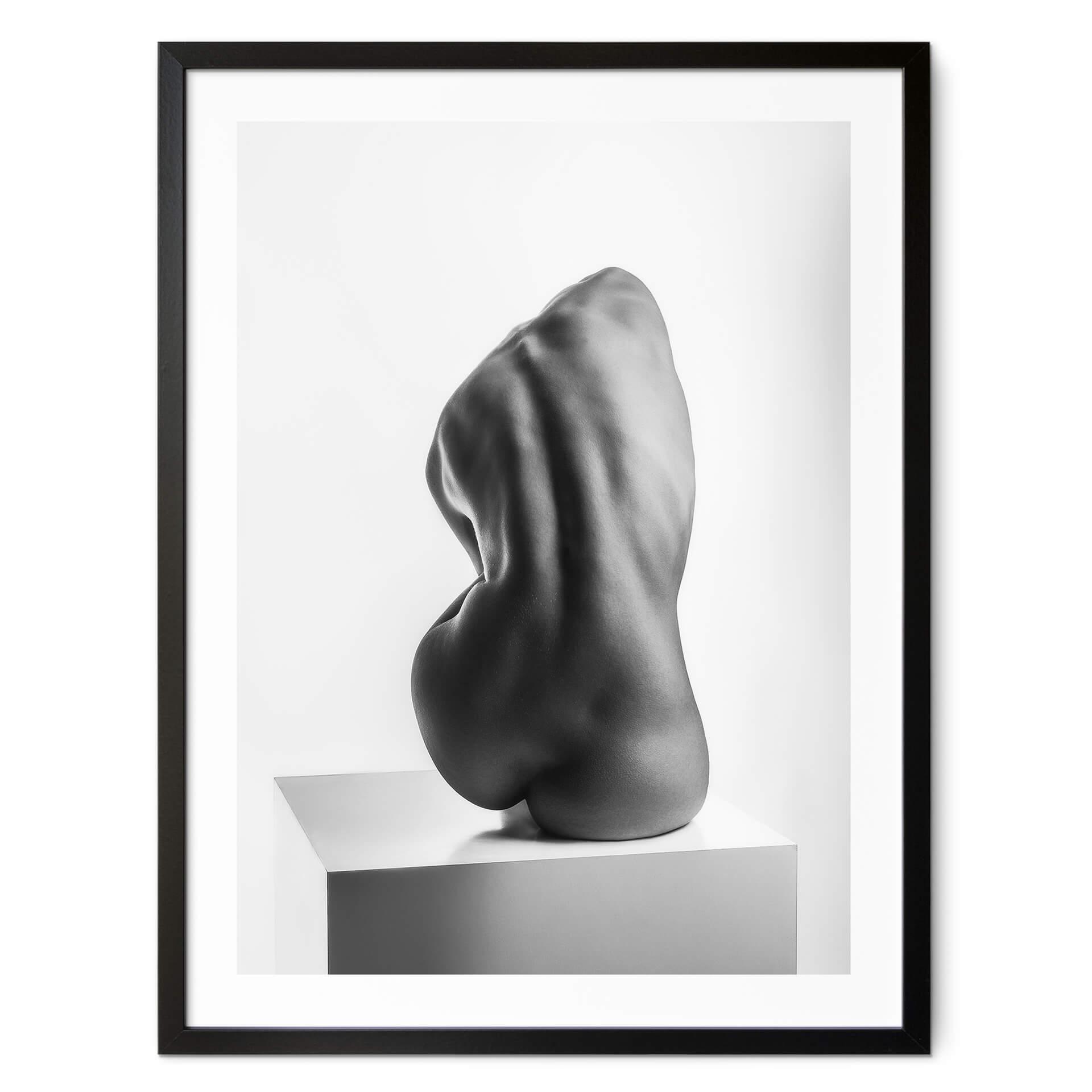 Poster Valevicius - Sculpture sensuelle d'un dos de femme