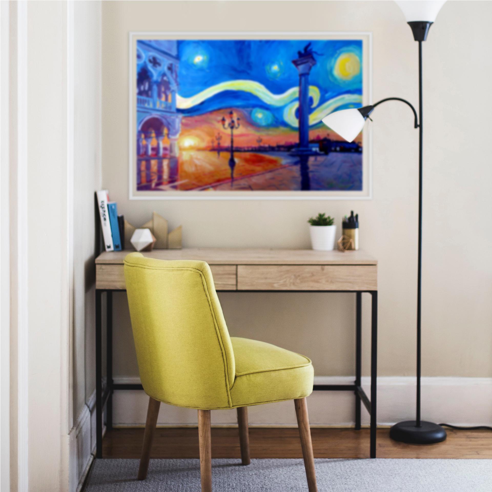 Wallprint Bleichner - Venedig bei Nacht