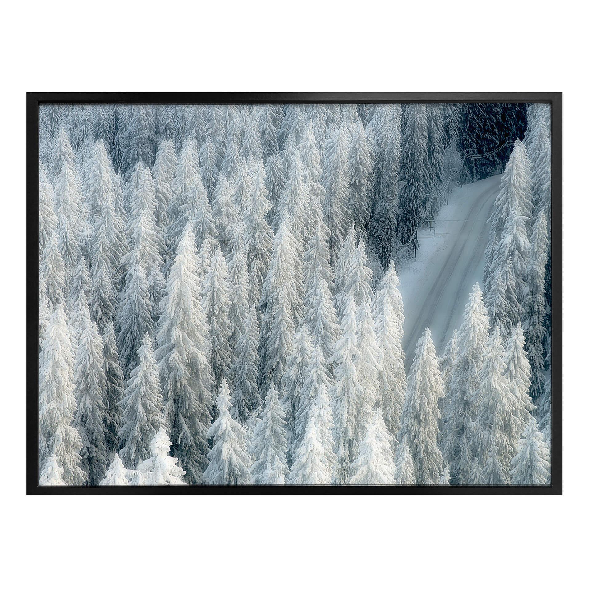 Plakat - Kalliolahti - Hvid vinter