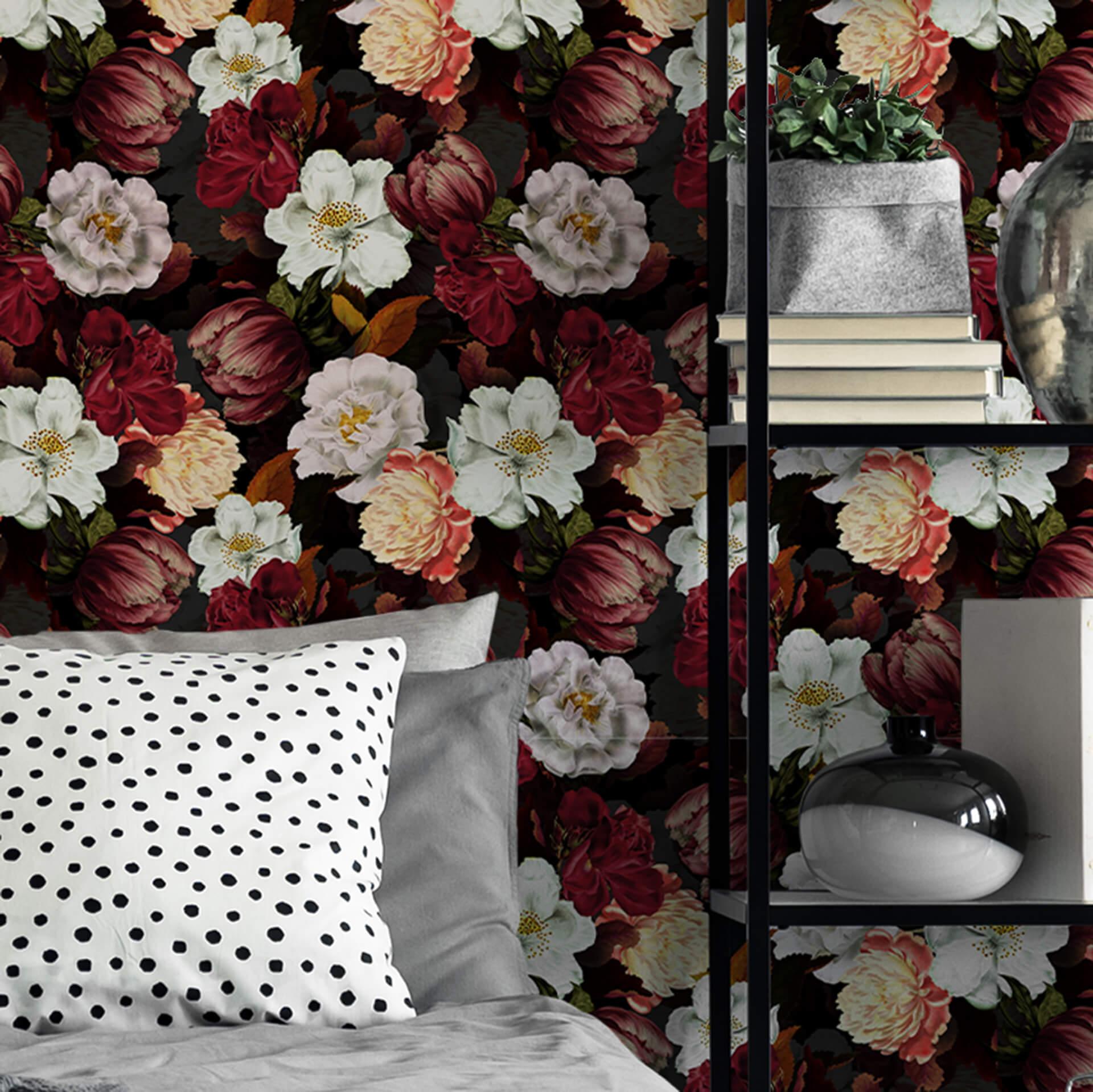 Carta da parati a motivi UN Designs - Fiori