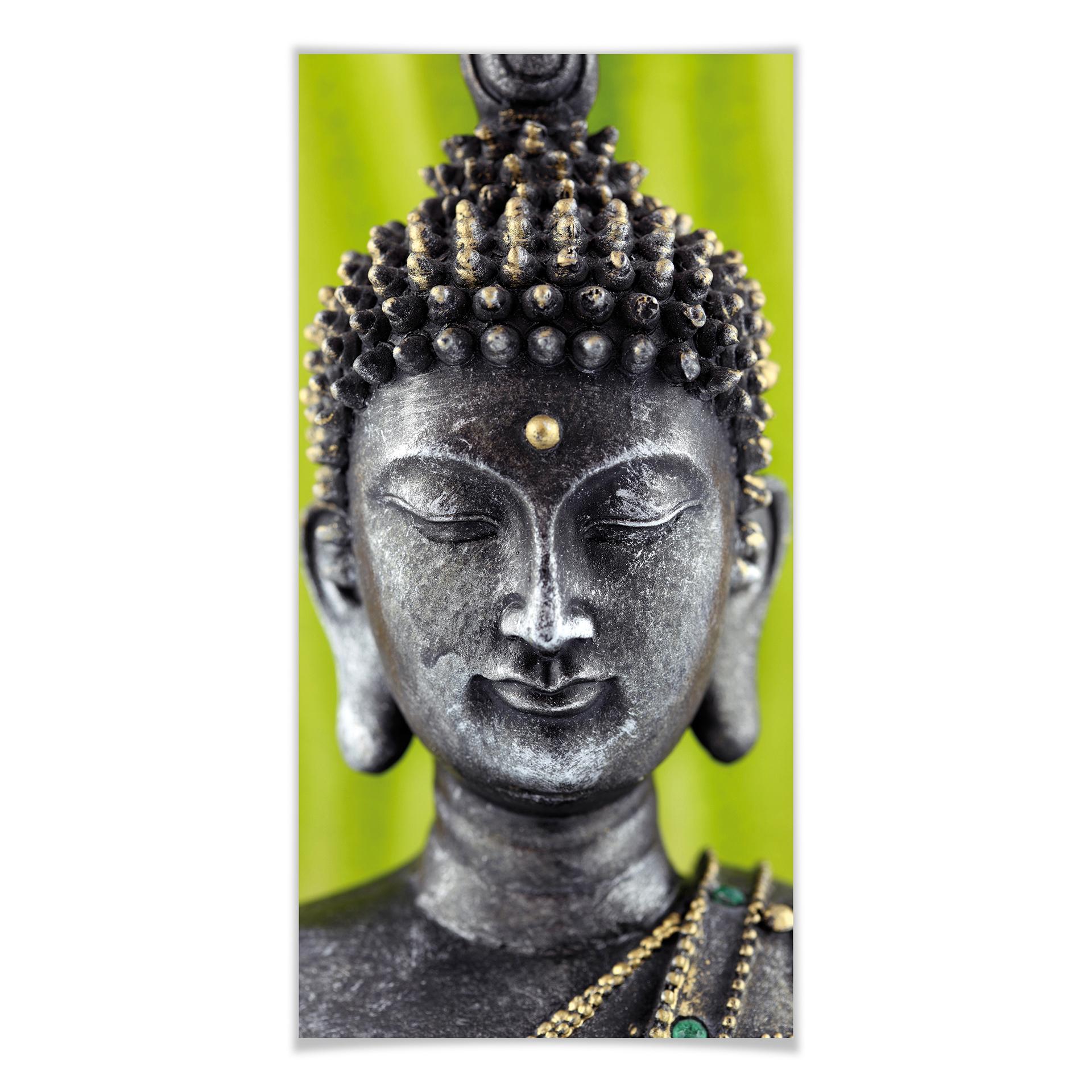 Poster - Green Buddha