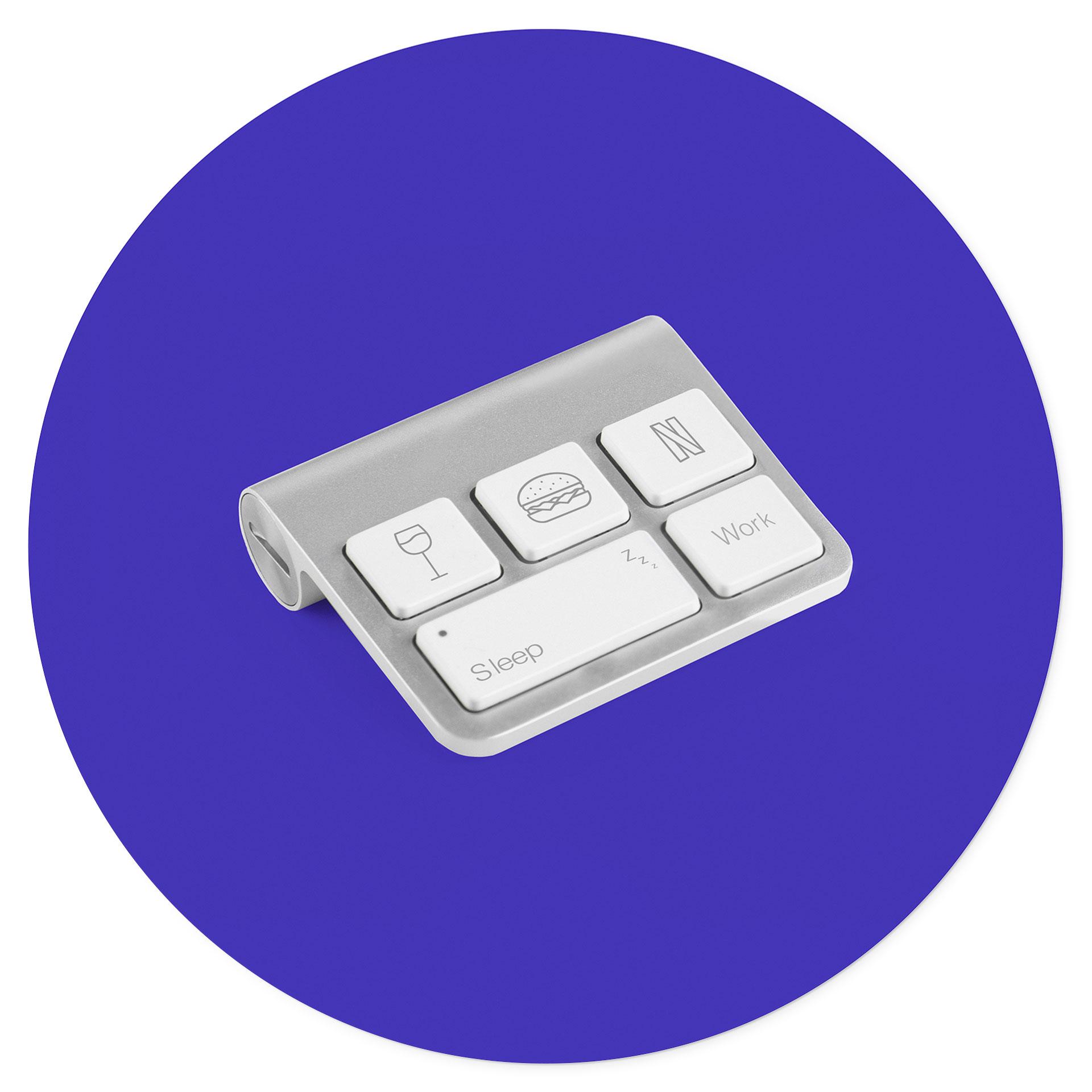 Wallsticker Keyboard of Life - Pozdniakov - Rund