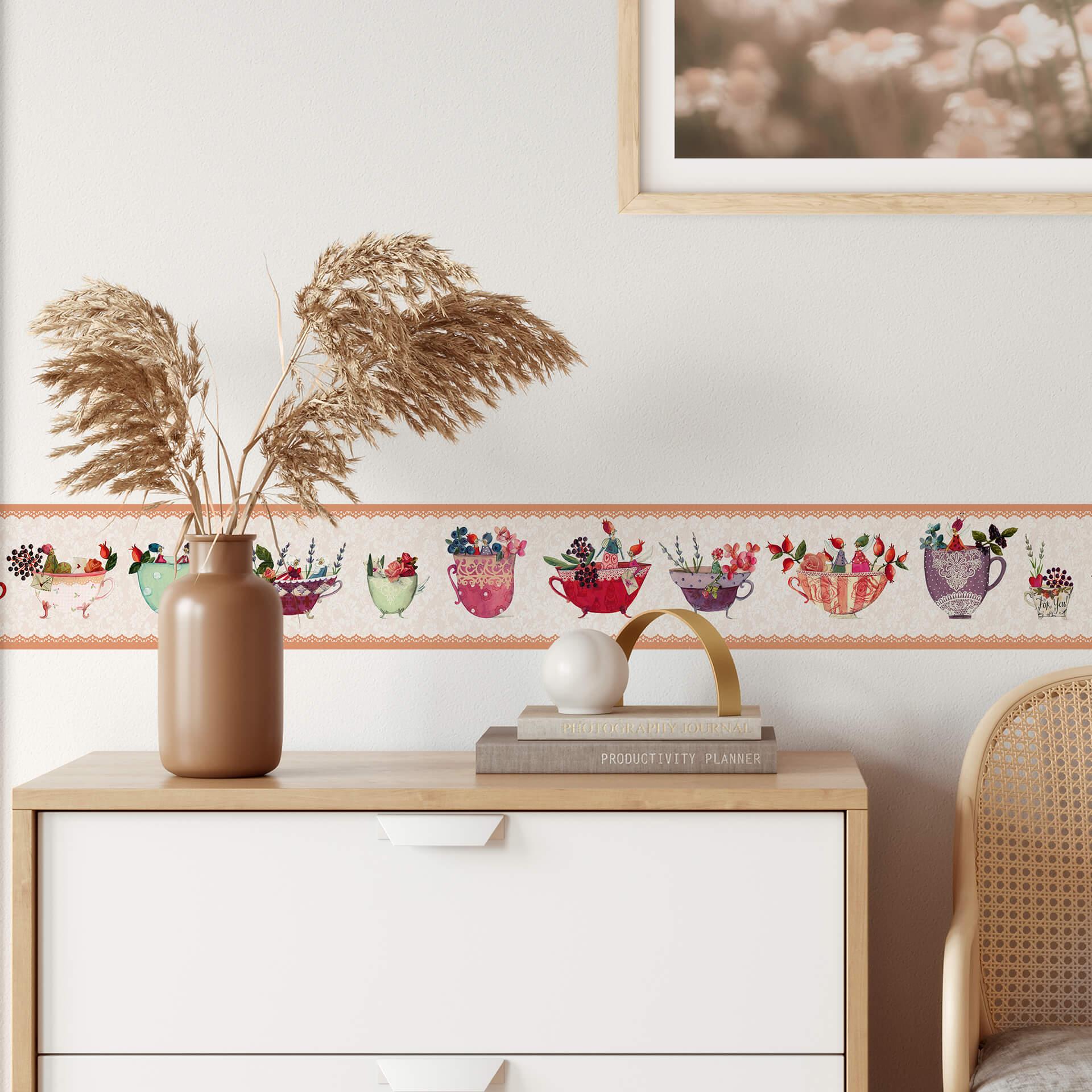 Bordo decorativo Leffler - Dream Cups
