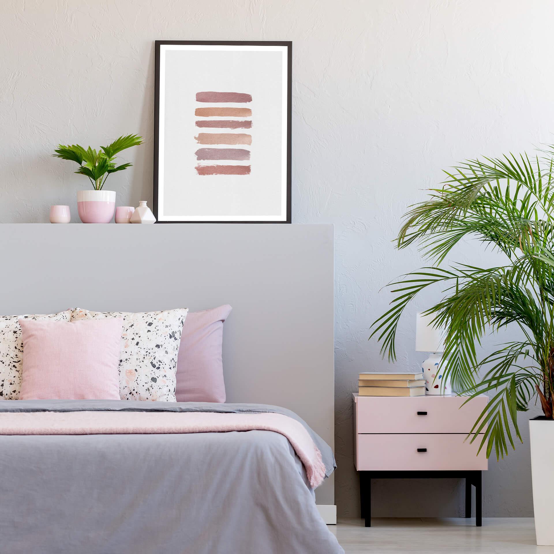 Plakat Orara Studio - Dusty Rose Stripes