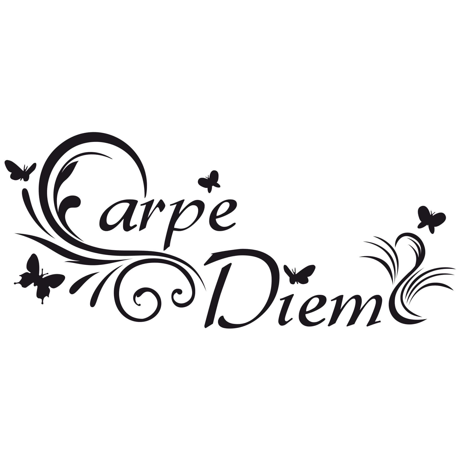 Adesivo murale - Carpe Diem 3