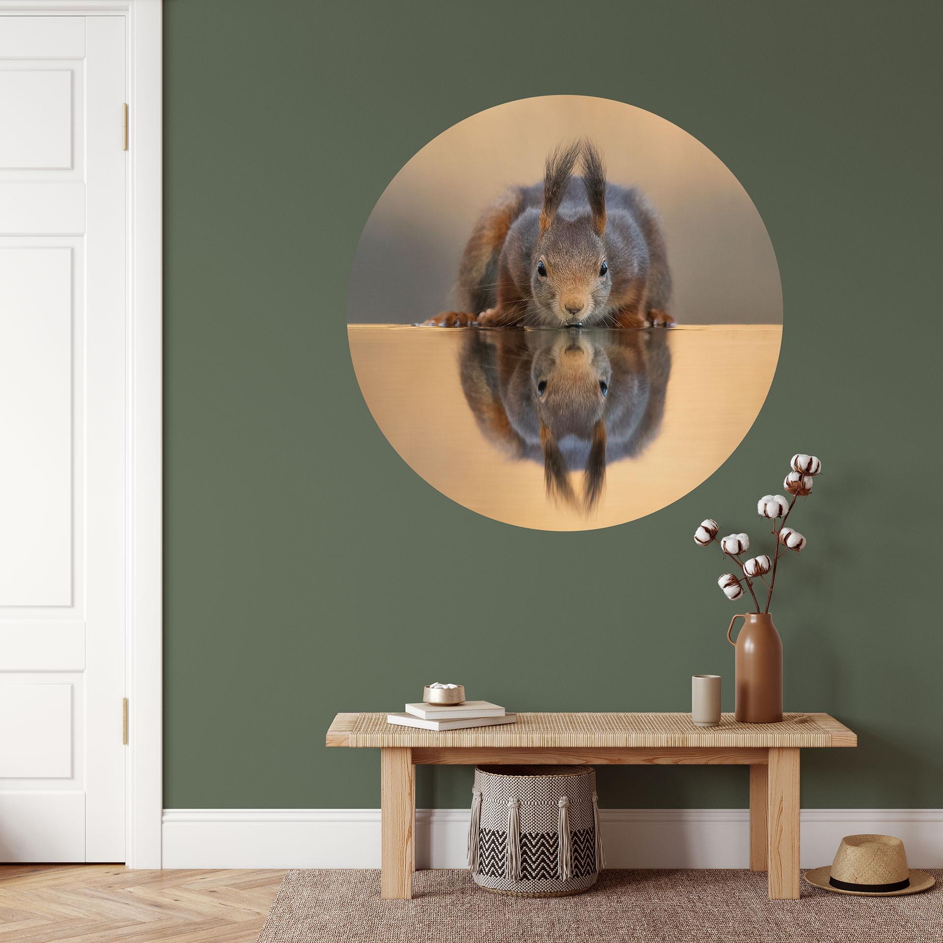 Egern ved vandet Wallsticker - van Duijn - Round