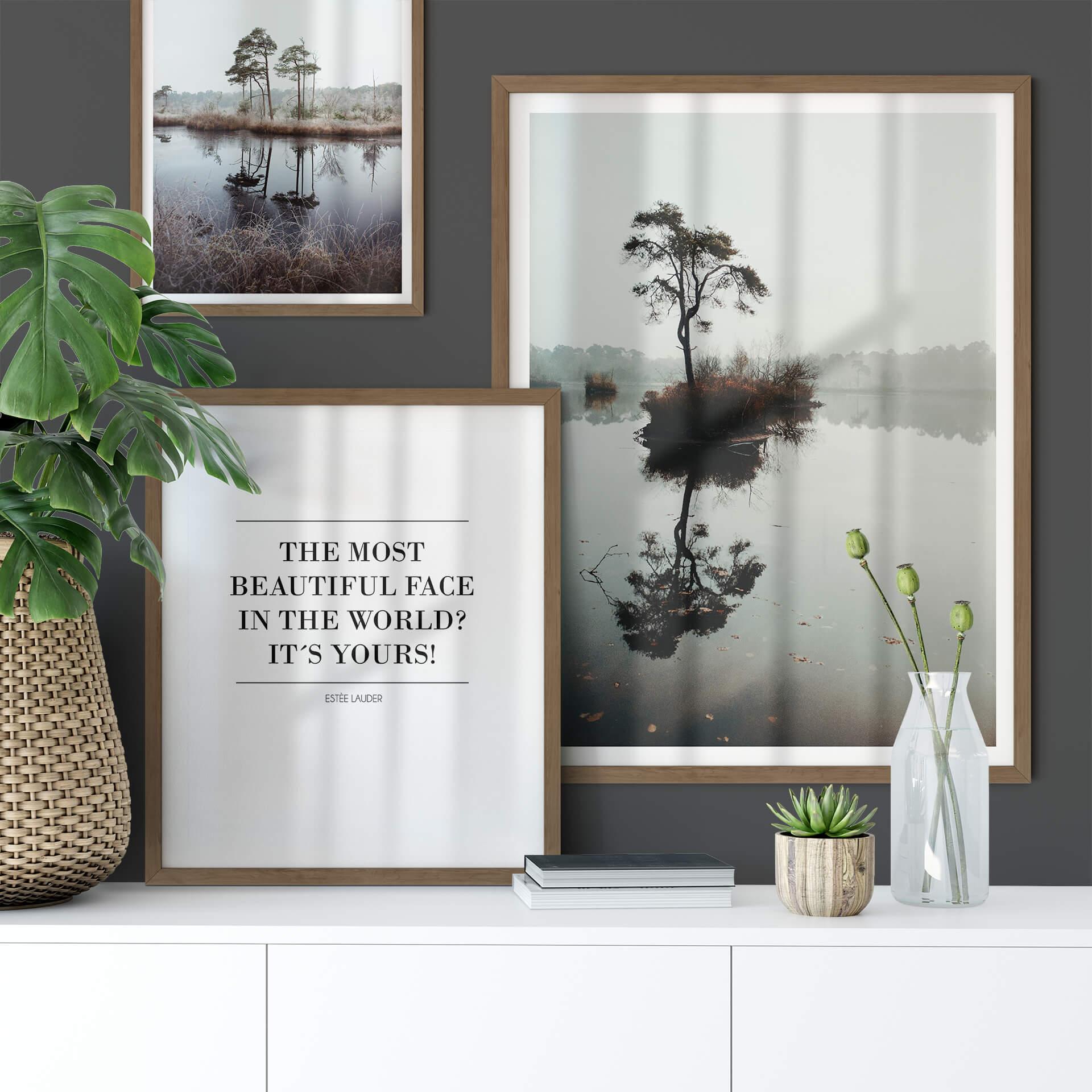 Plakat Samotne drzewo 02