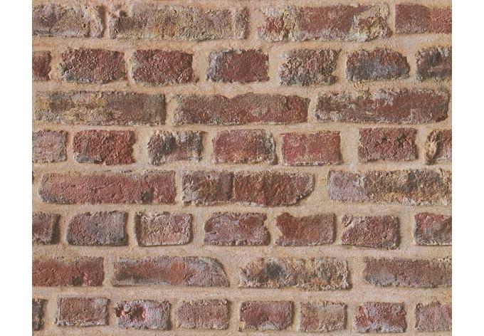 A.S. Création Papiertapete Authentic Walls Tapete in Steinoptik Backstein beige, braun, rot