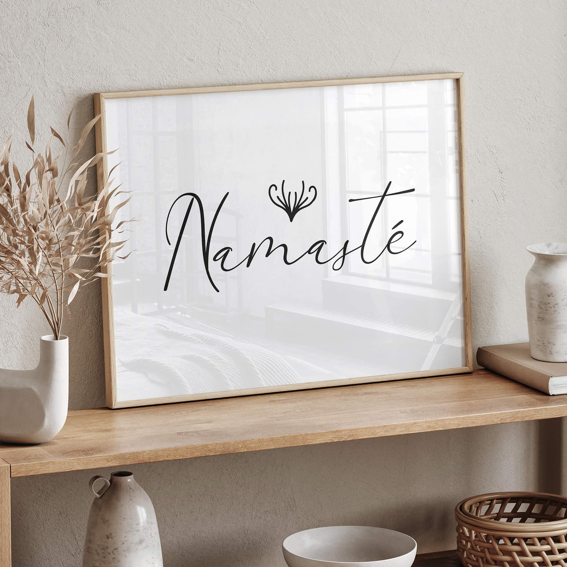 Plakat Namasté
