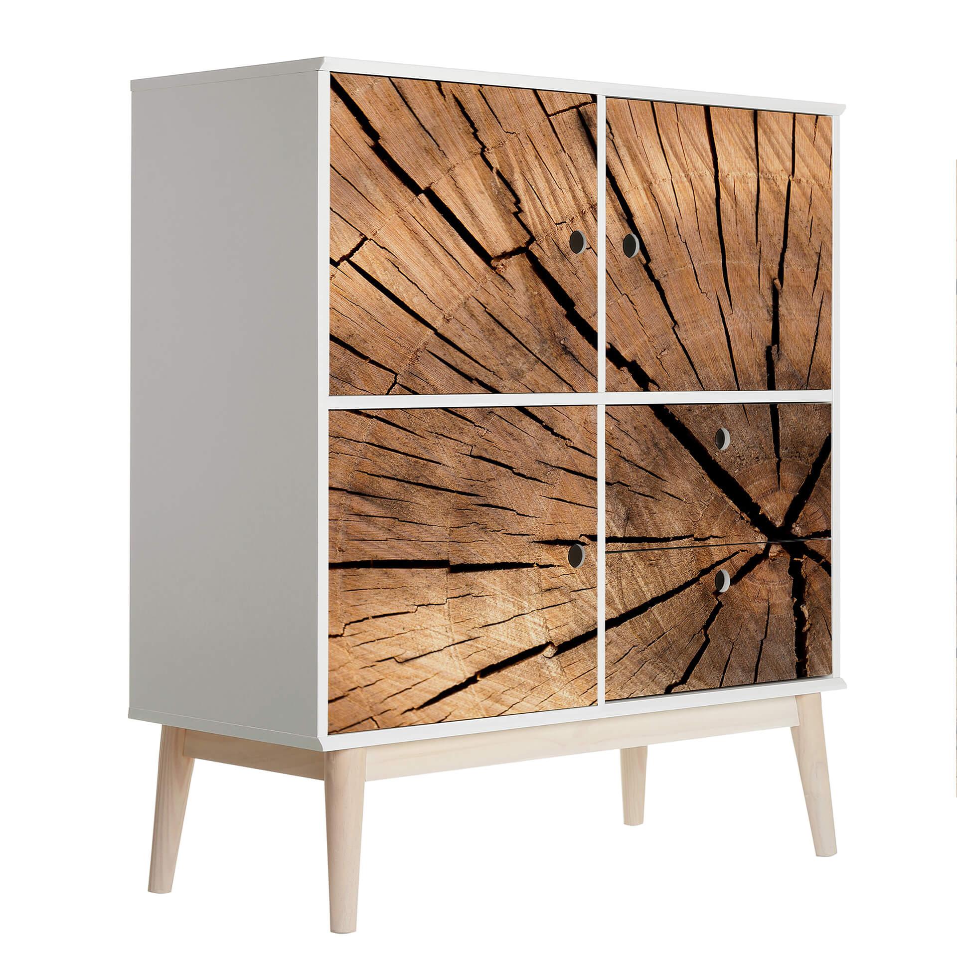 Vinilo adhesivo muebles, vinilo decorativo - limpiable - Textura madera