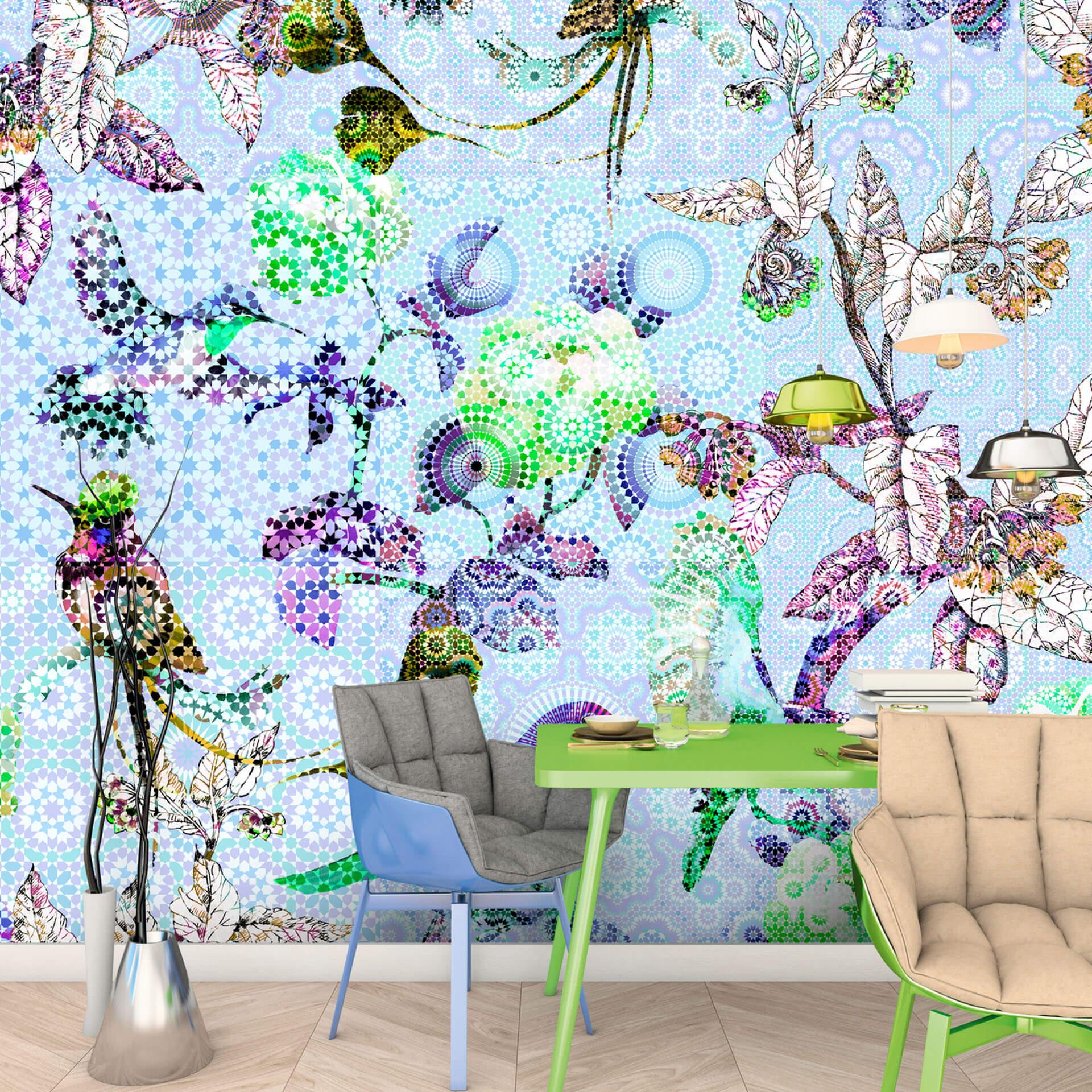 Livingwalls Fototapet Walls by Patel Exotic Mosaic2