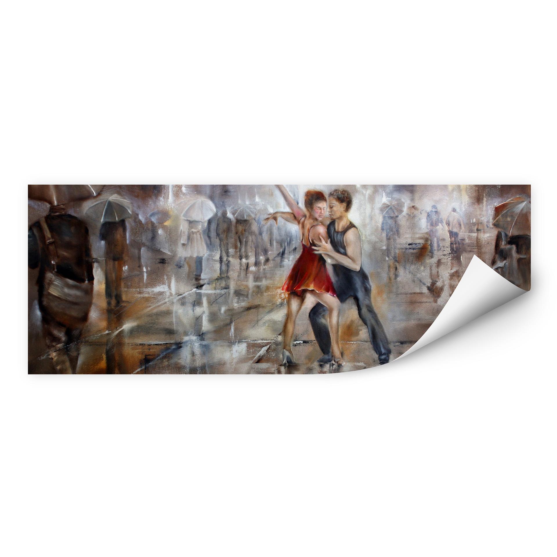 Zelfklevende Poster Schmucker - It's raining again