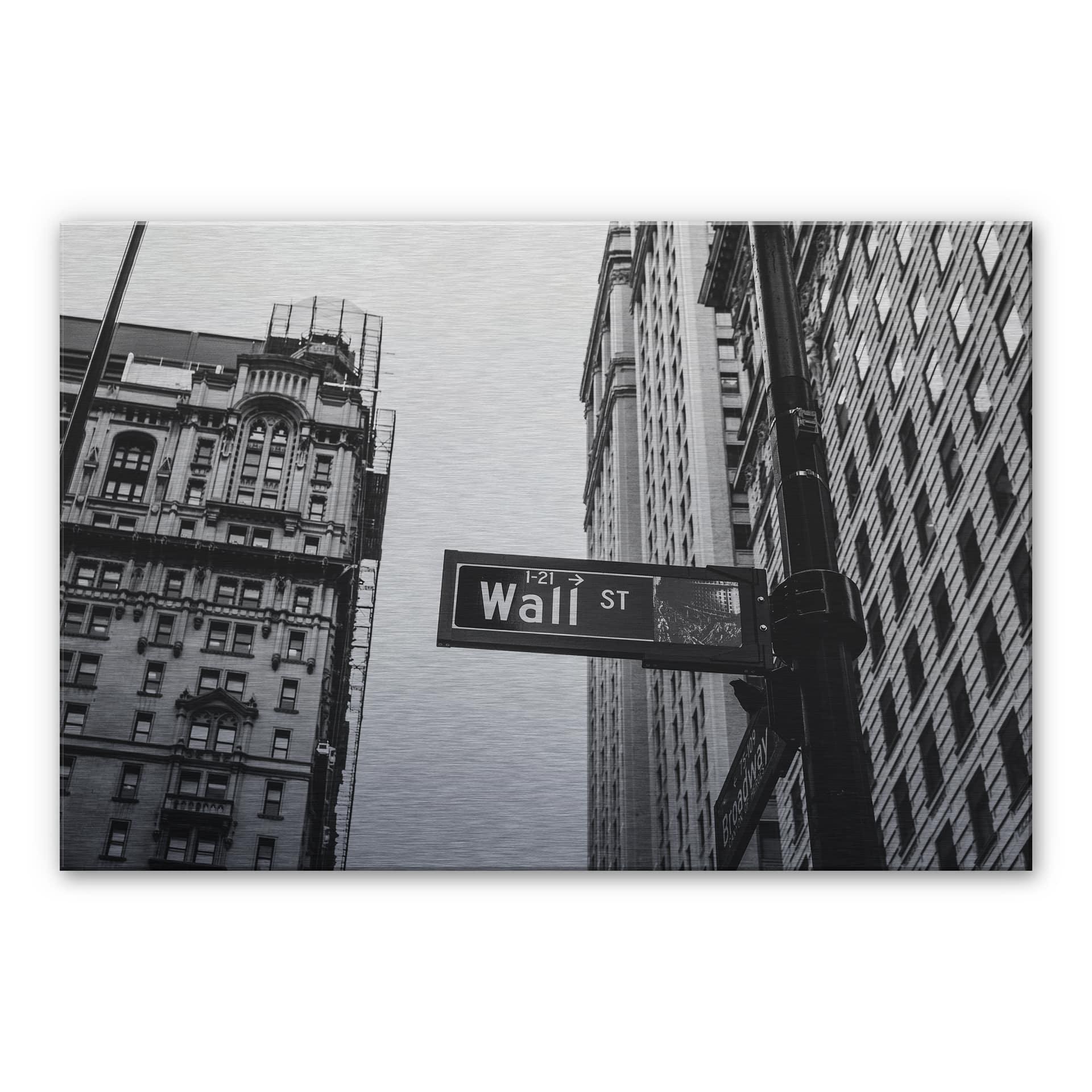 Aluminium Dibond – Wall Street 02