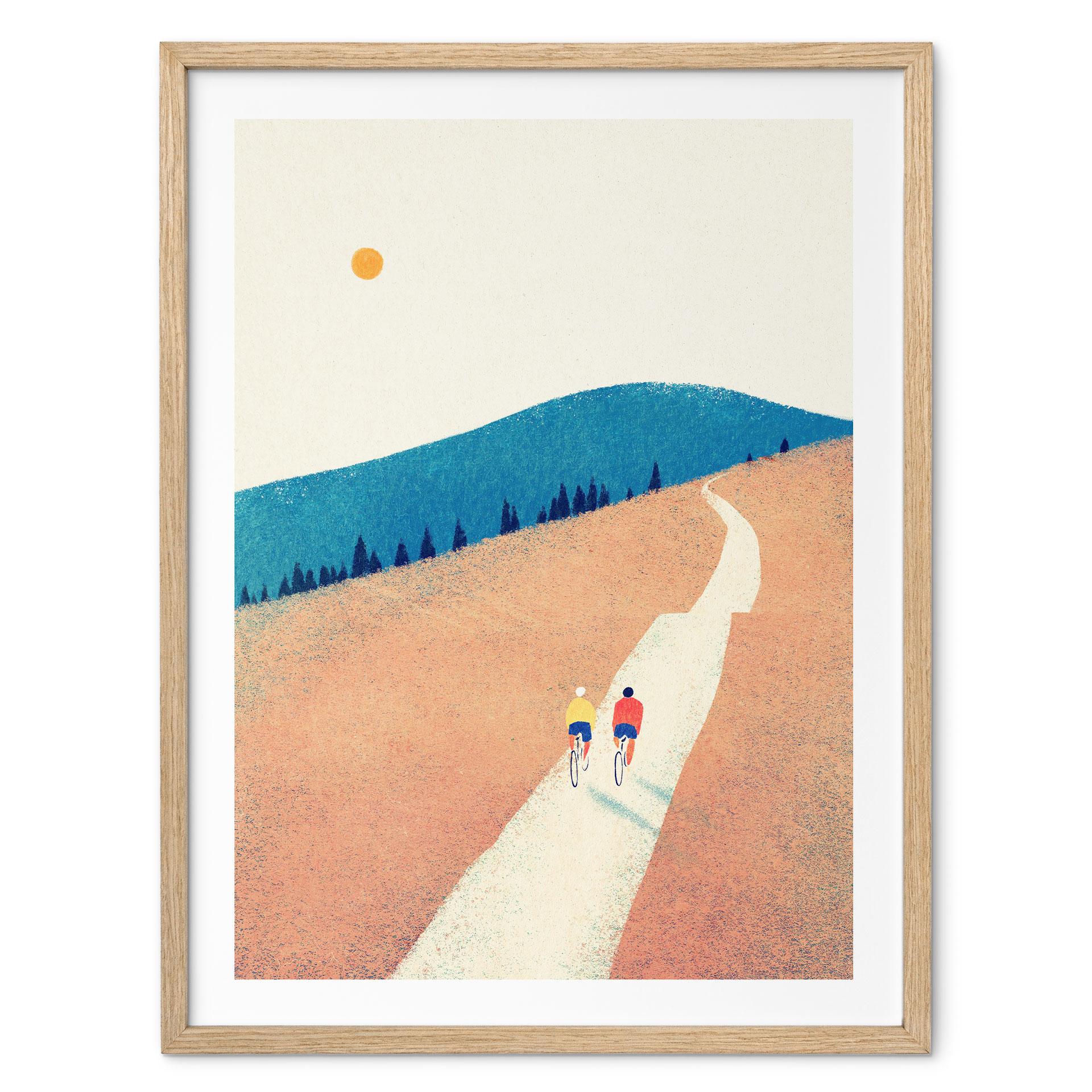 Plakat Cykeltur i bjergene - Rivers