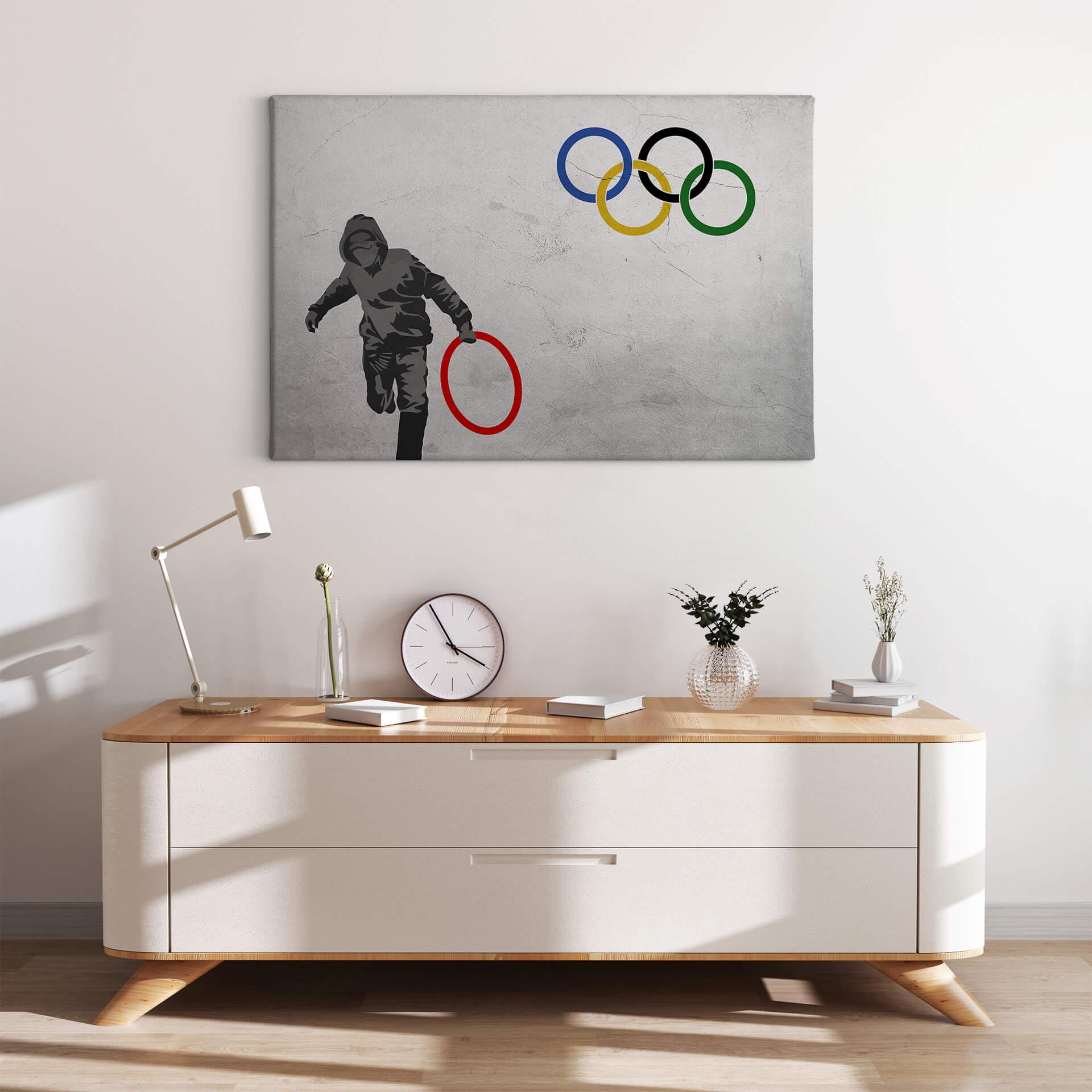 Obraz na płótnie Banksy - Olimpiada