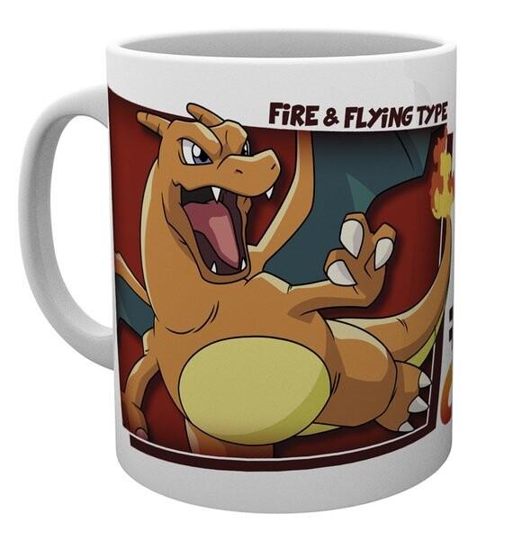 Krus, keramikkrus Pokémon - Charizard Type