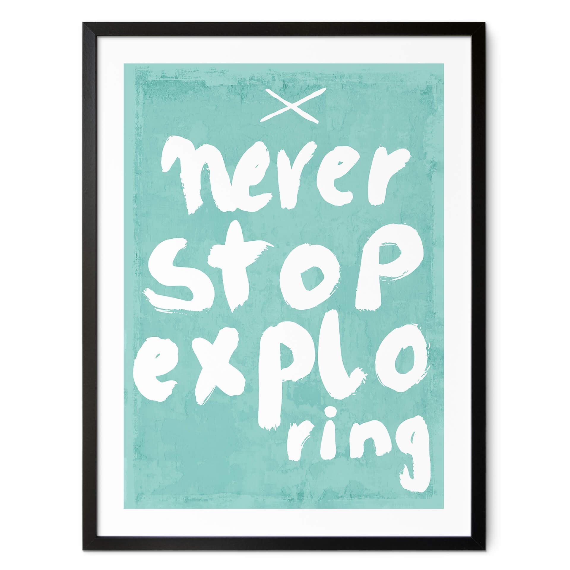 Plakat Treechild - Never Stop Exploring