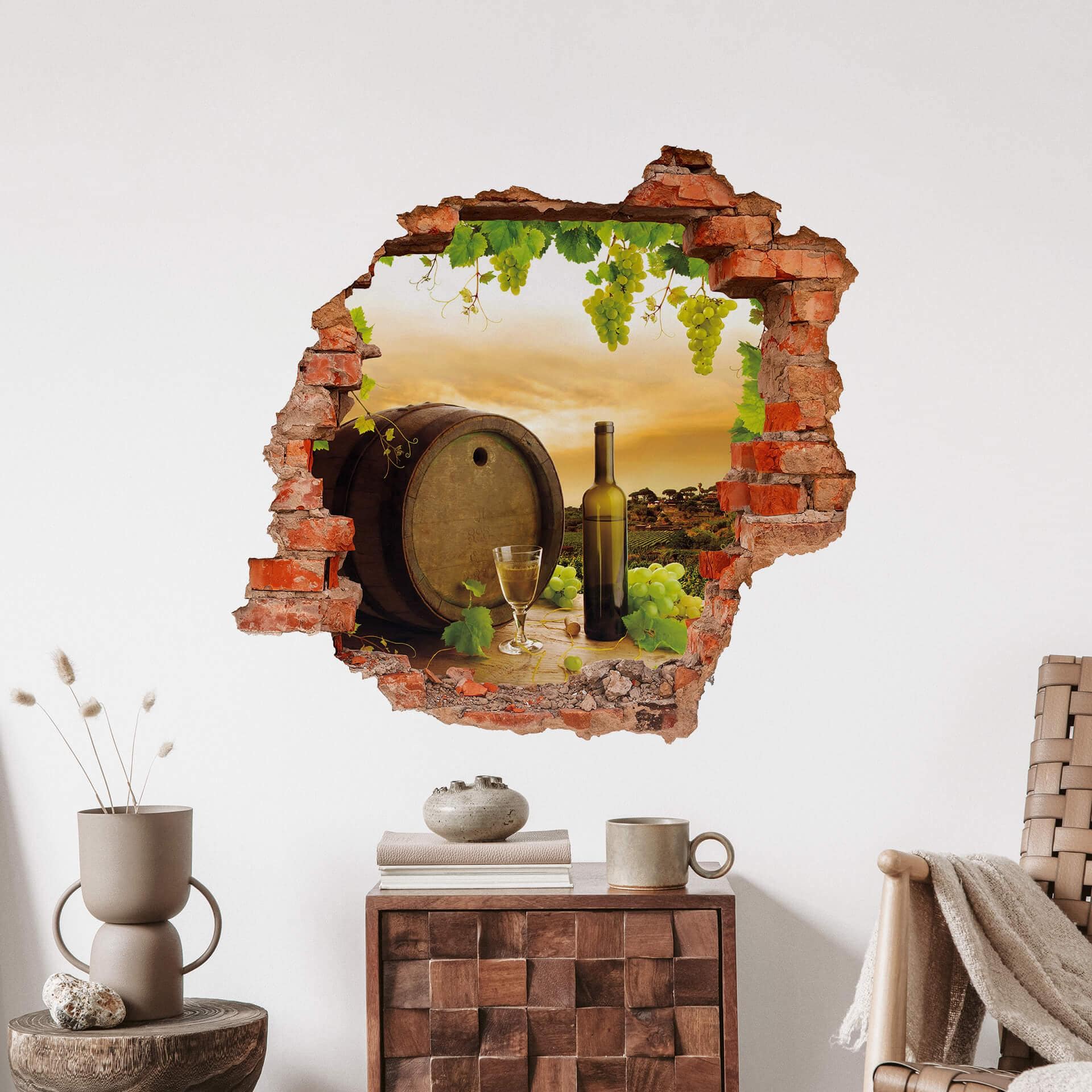 3D wallsticker Grapevine