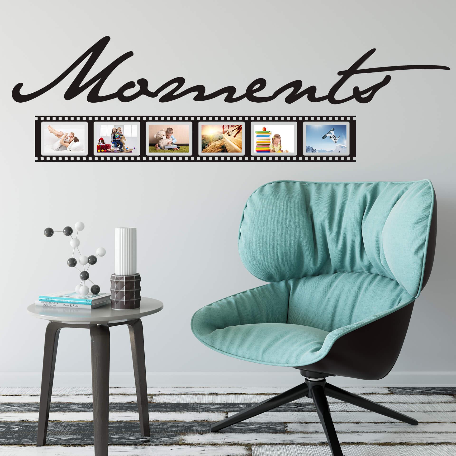 Wallsticker - Moments med plads til fotos