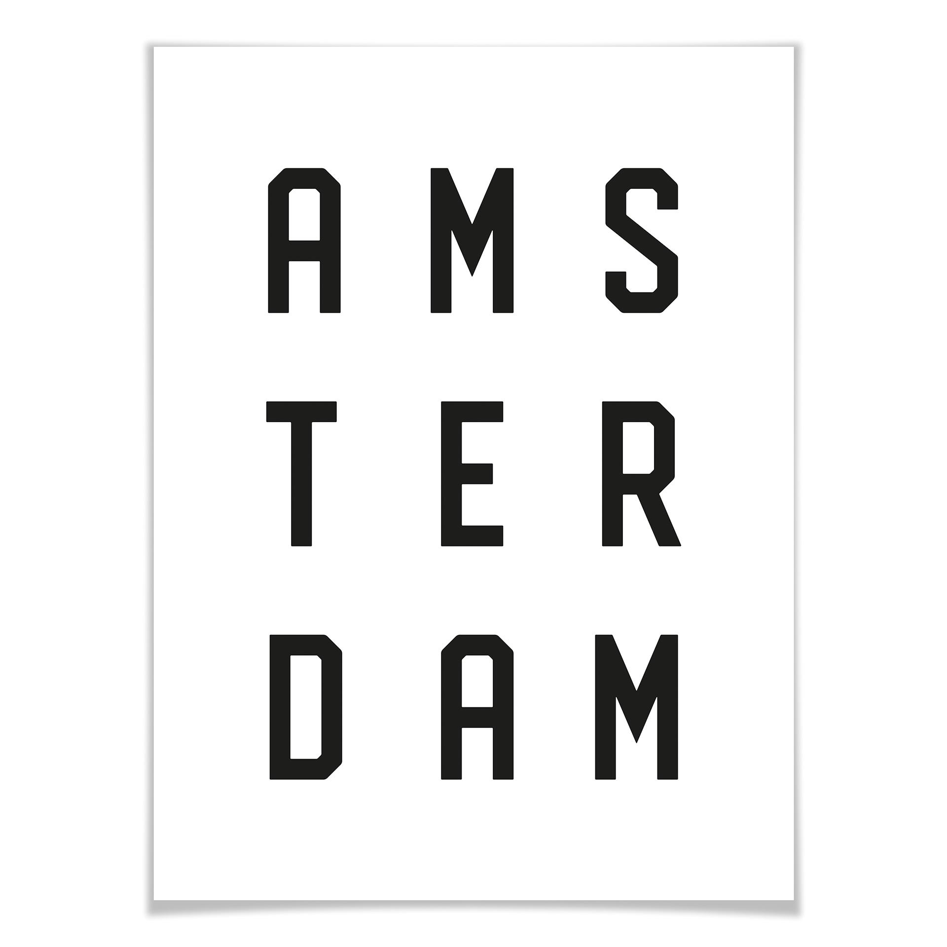 Plakat - Typografia Amsterdam