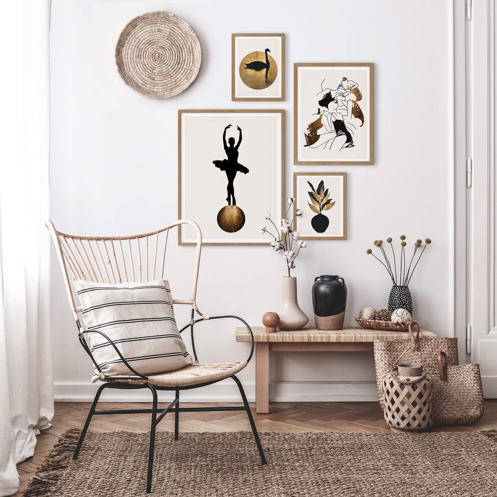 Plakat - Kubistika - Ballerinaer