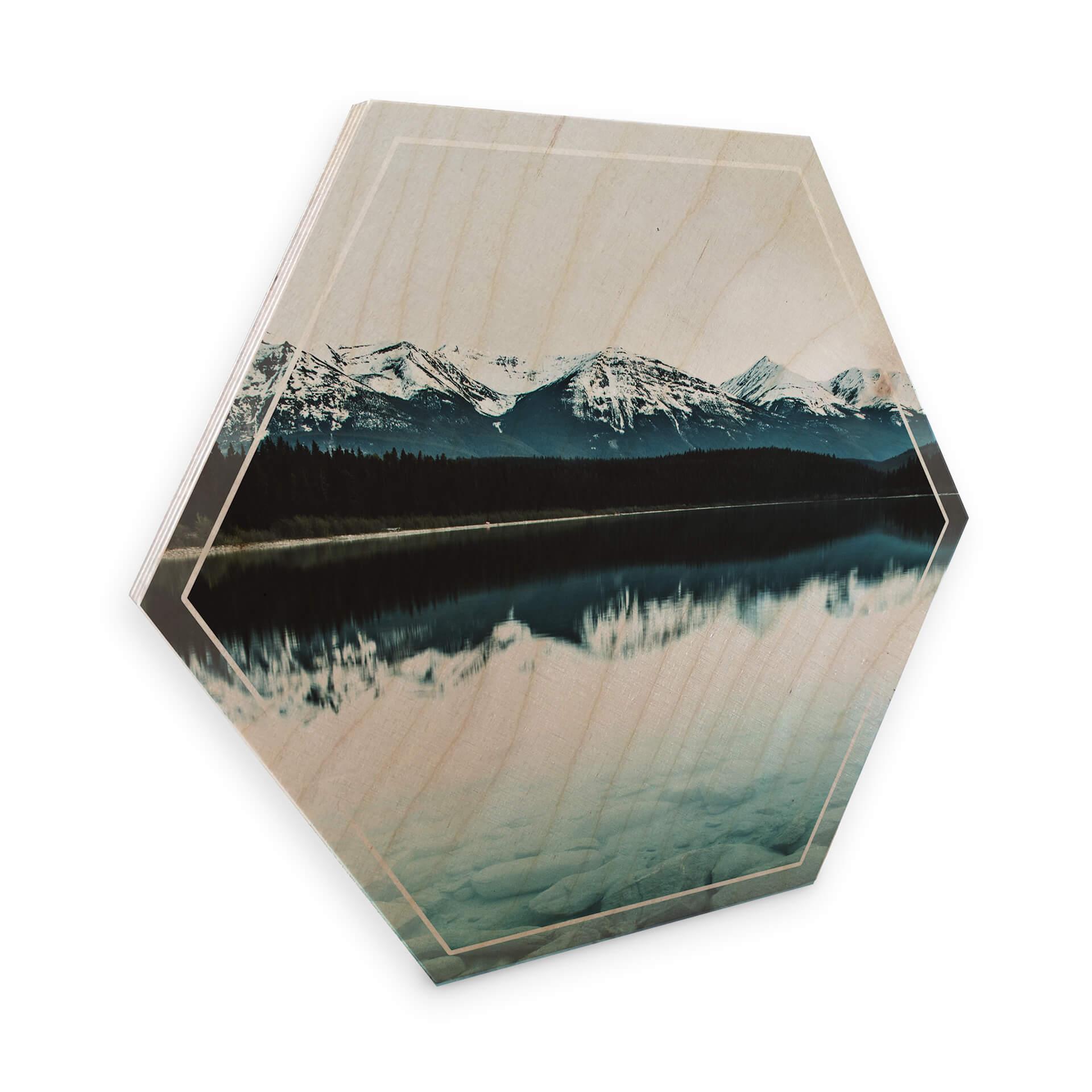 Hexagon Hout Idylle