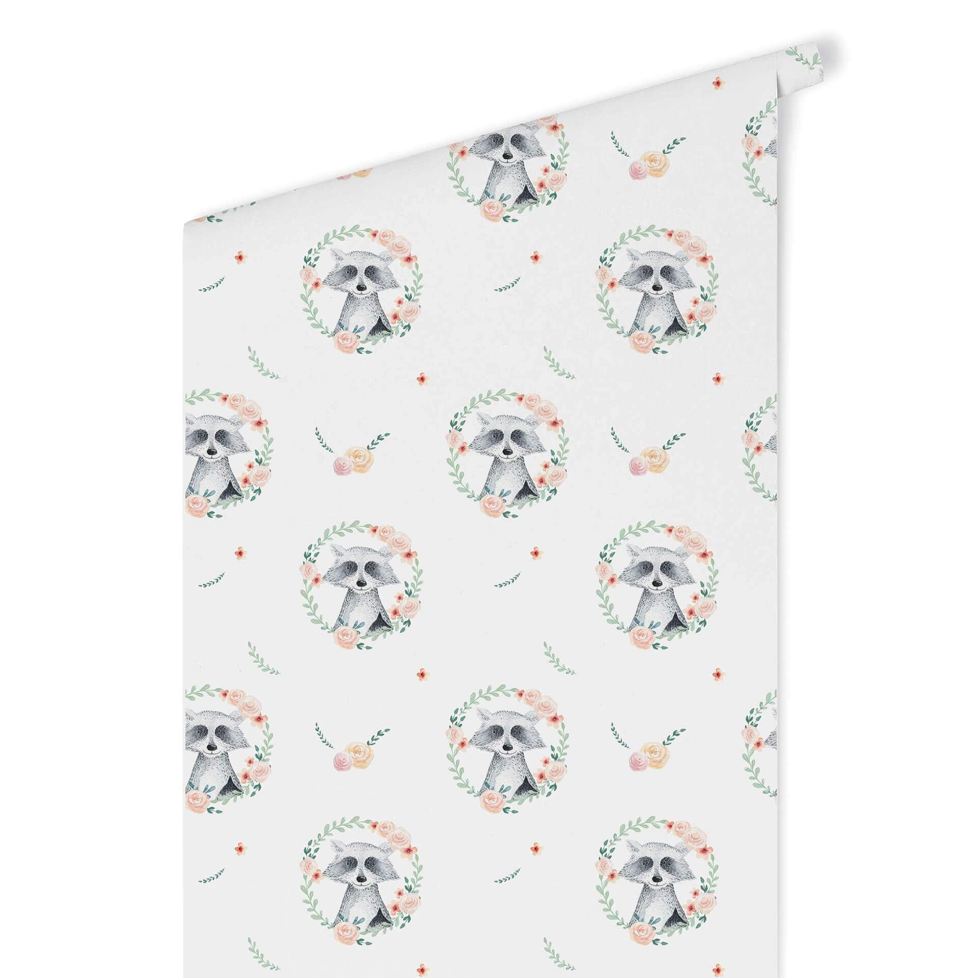 Patroonbehang Kristina Kvilis – Wasbeertjes
