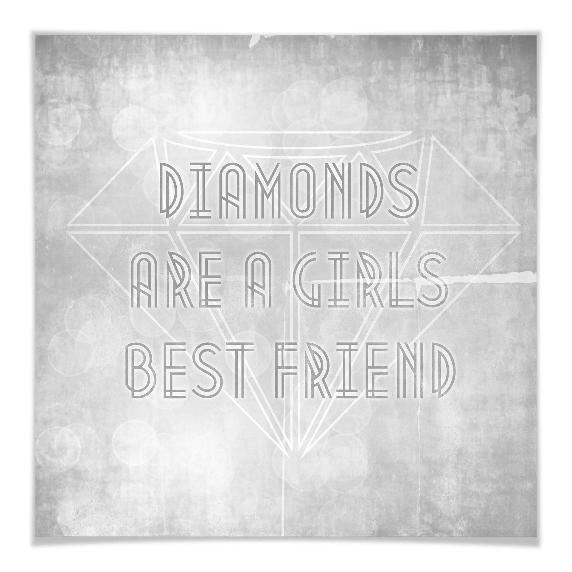 Poster - Diamonds are Girls best friend