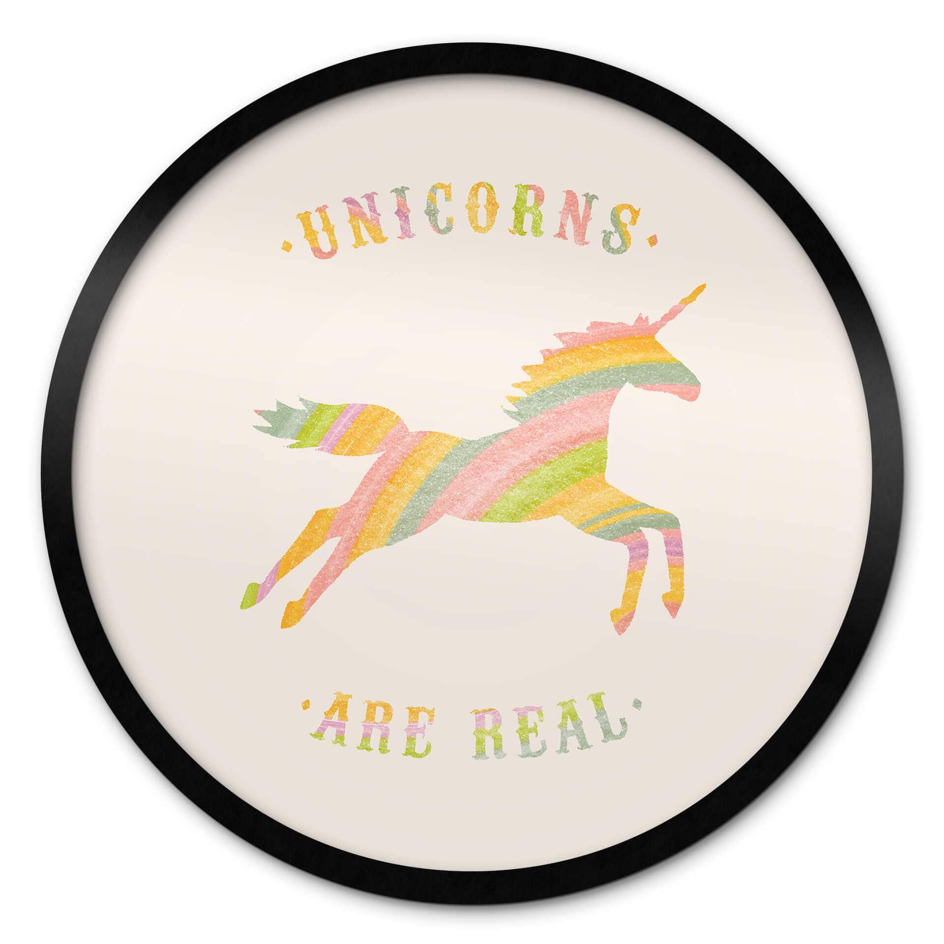 Plakat Bodart - Unicorns are Real