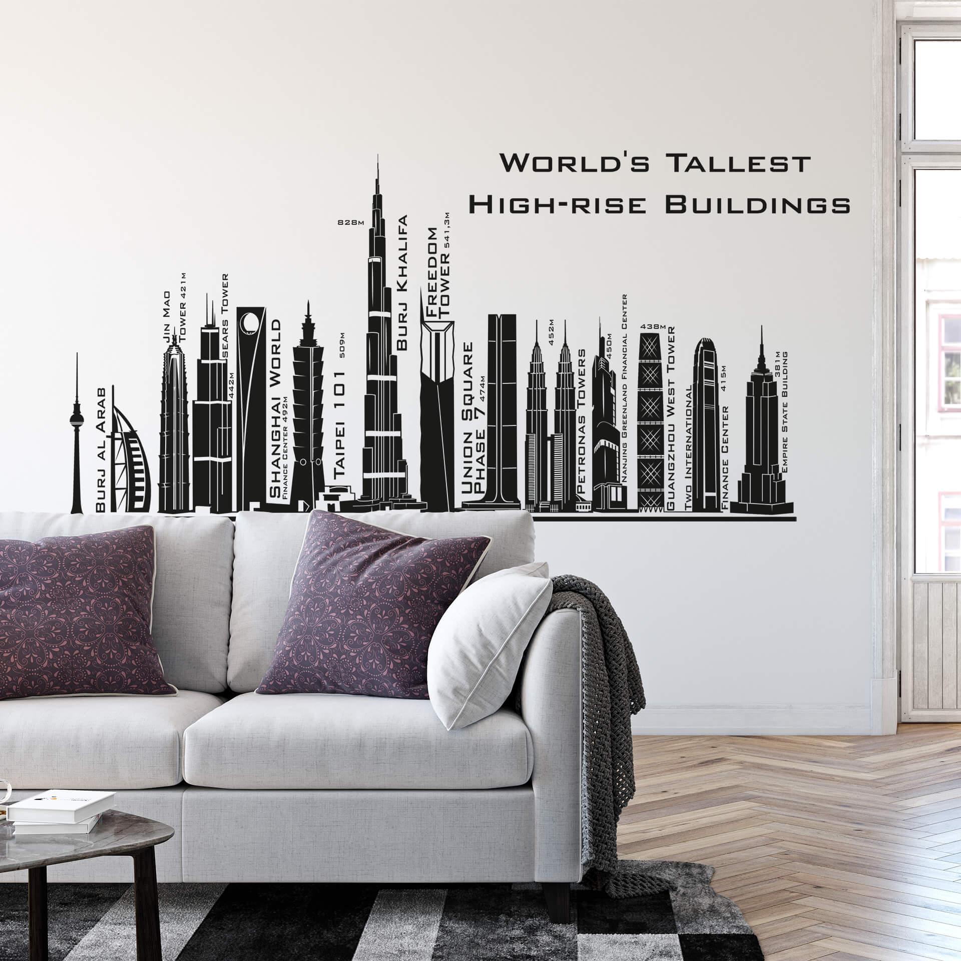 Højeste skyskrabere skyline