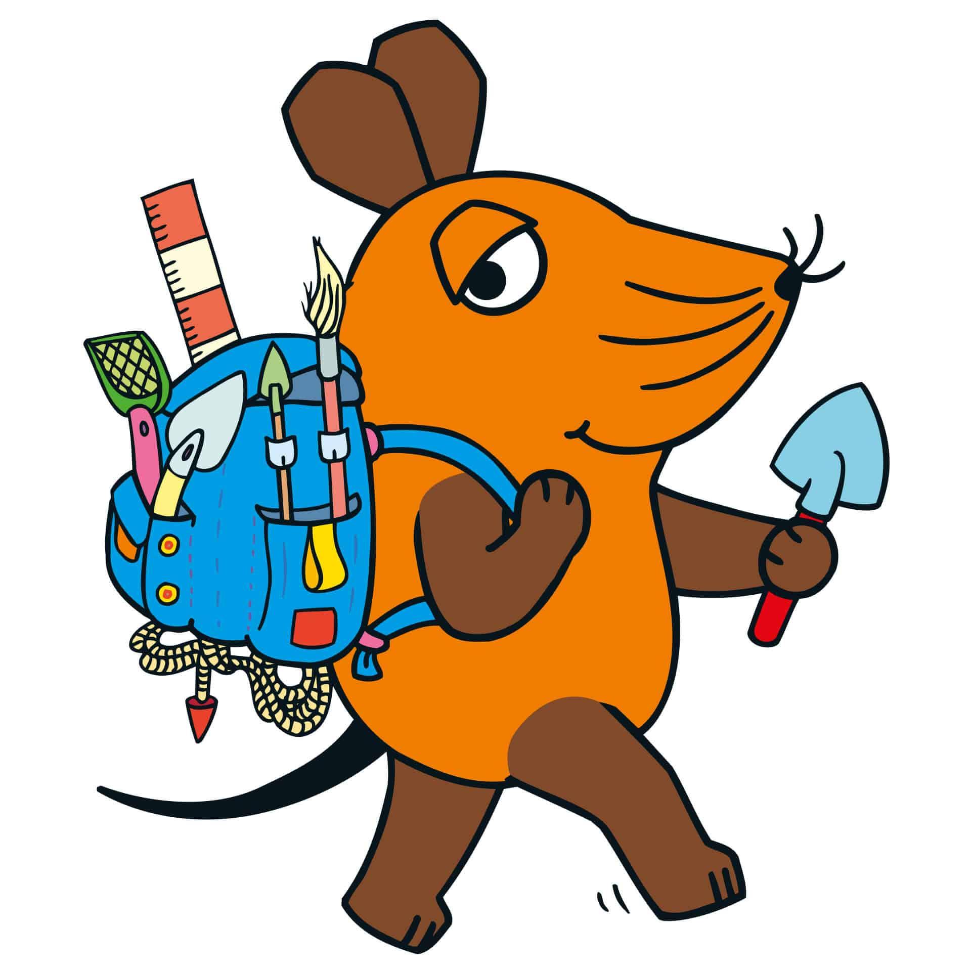 Wandtattoo Die Maus wandert