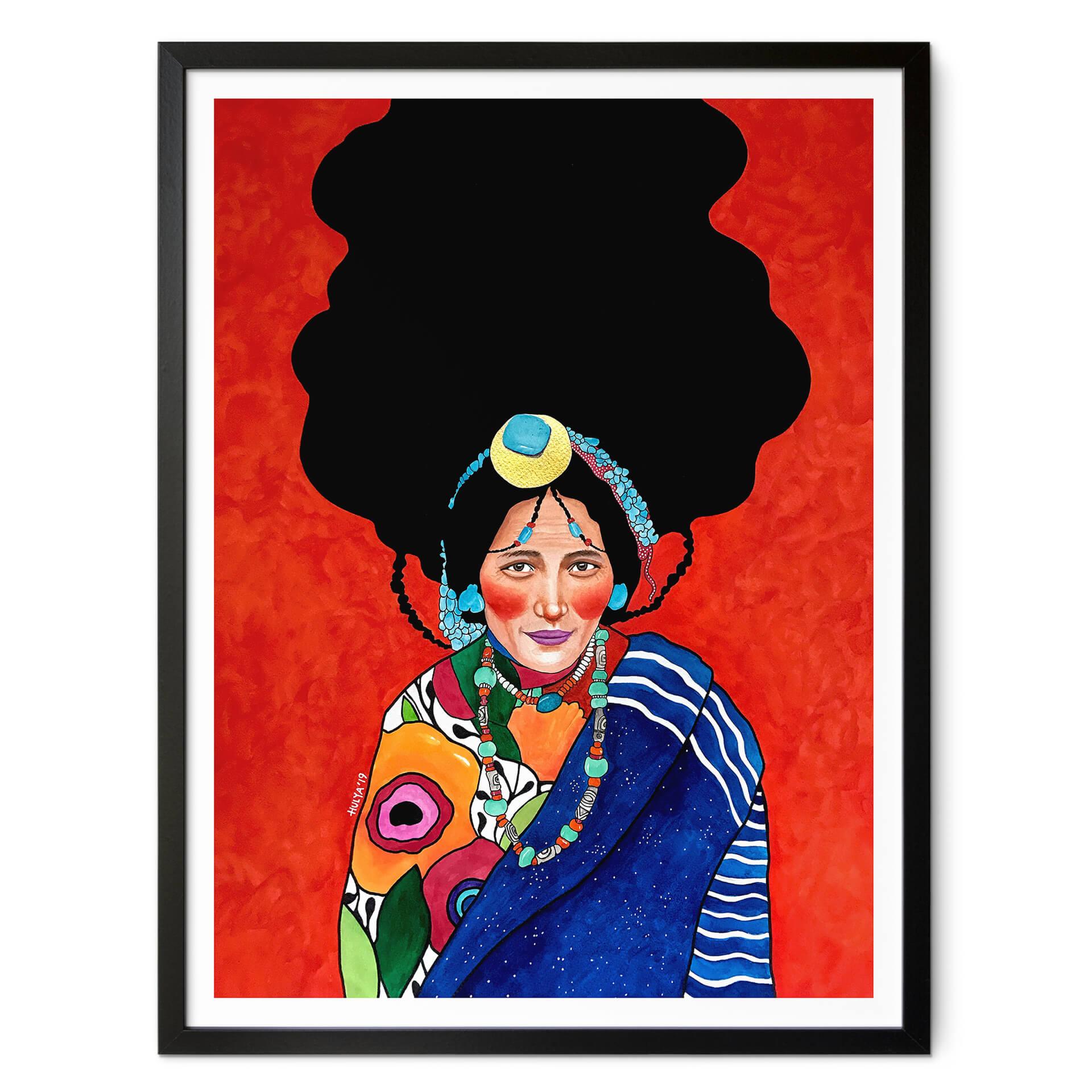Póster Hülya - Sin final ni principio