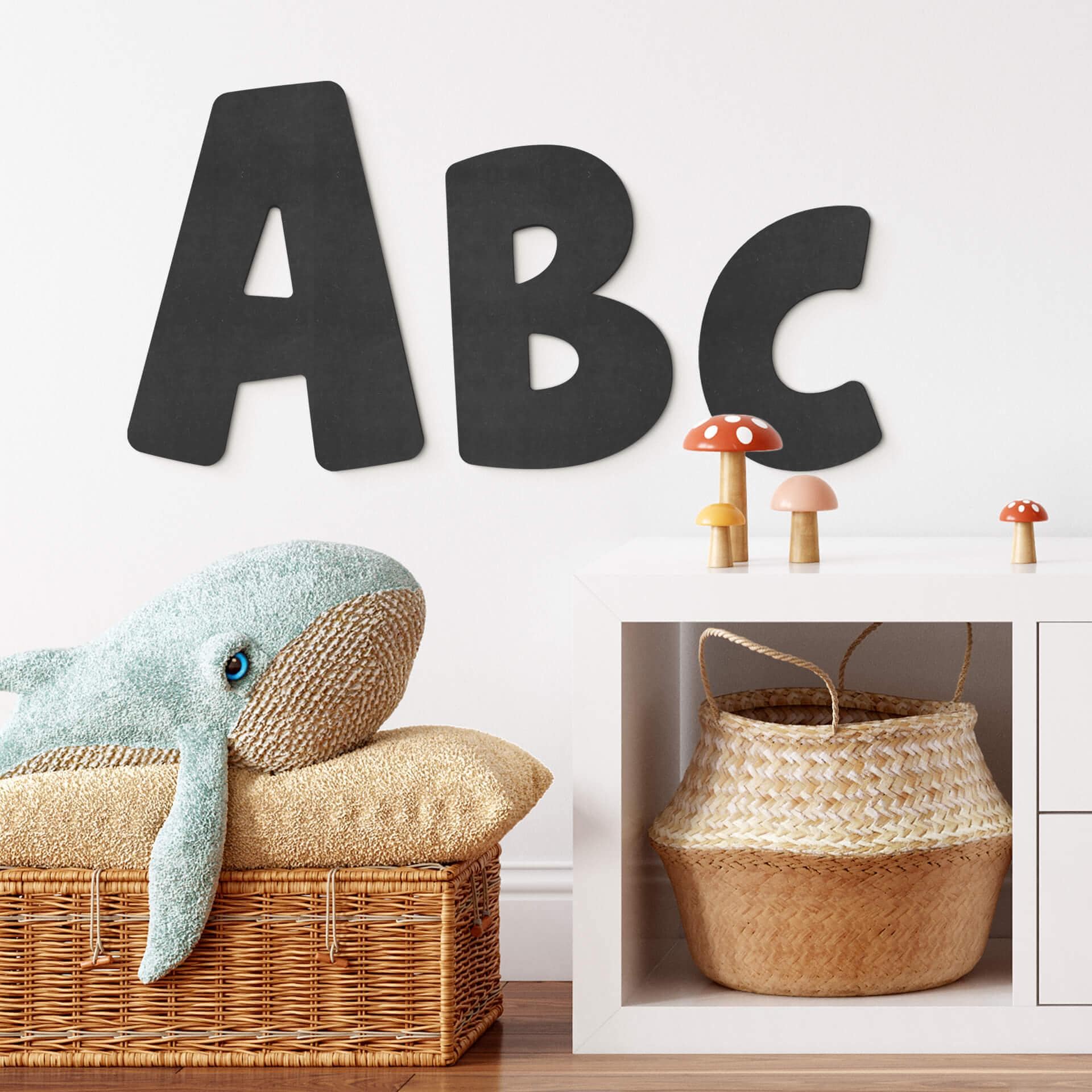 Lettres murales en MDF - Alphabet Kids