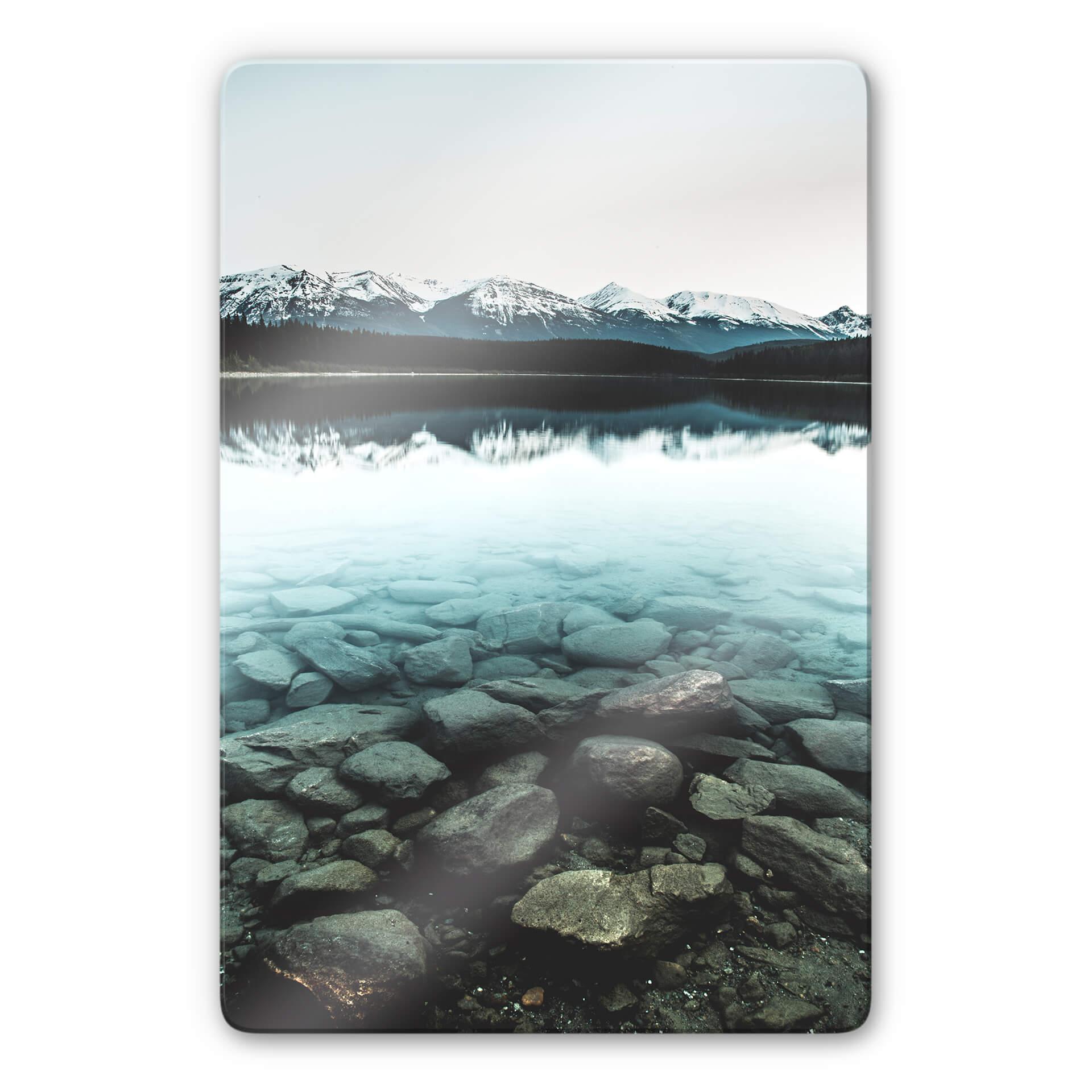 Glasschilderij Idylle
