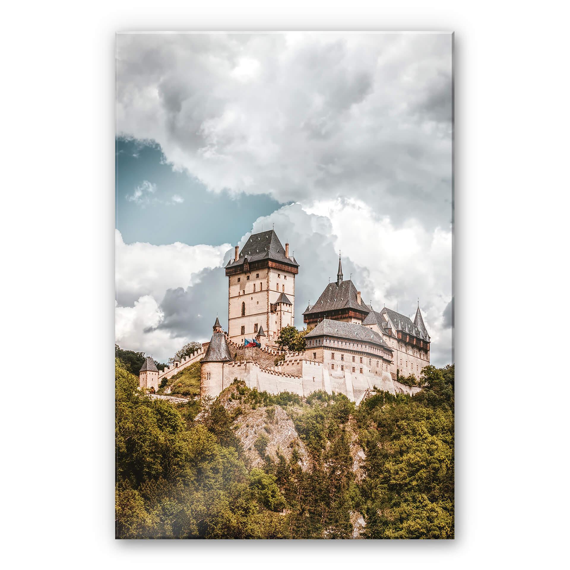 Akrylbillede Karlstein Slot