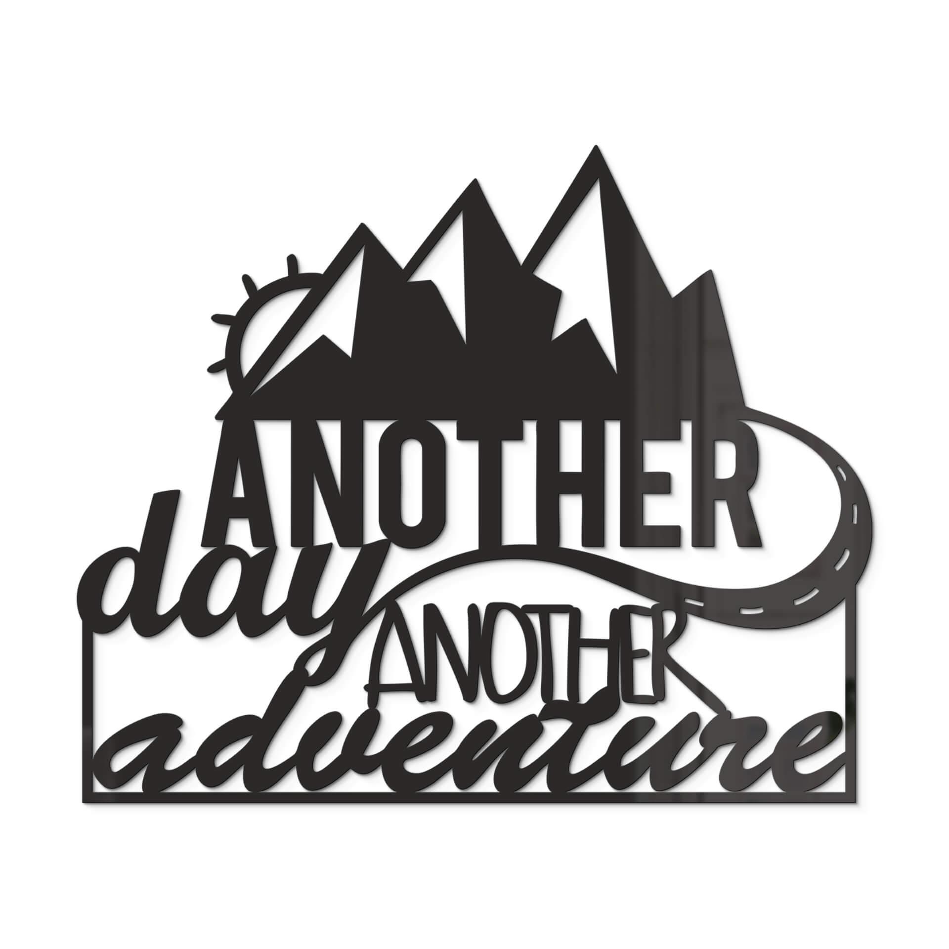 Acrylbuchstaben Another day another adventure